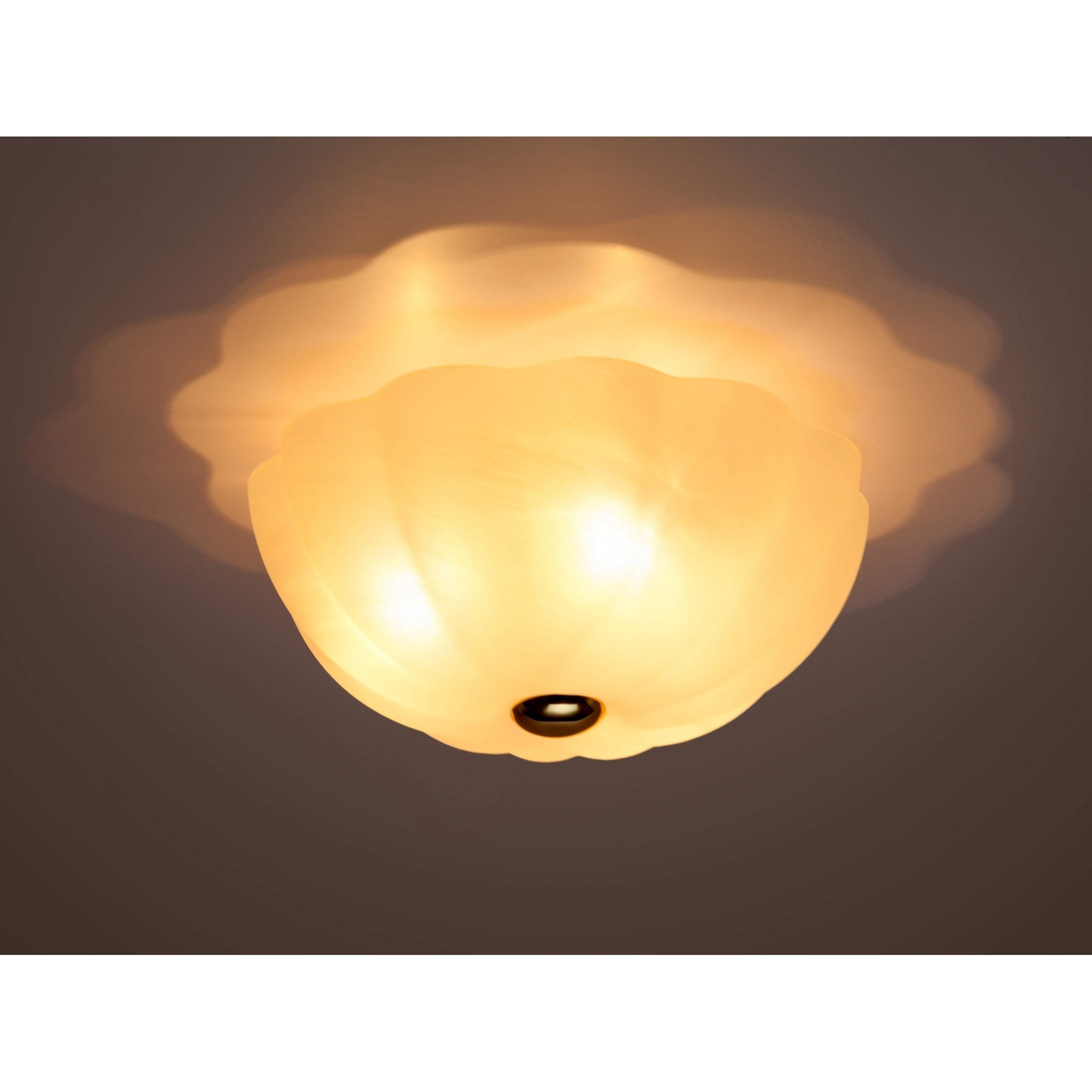 houseof. Flower Flush Ceiling Light - White