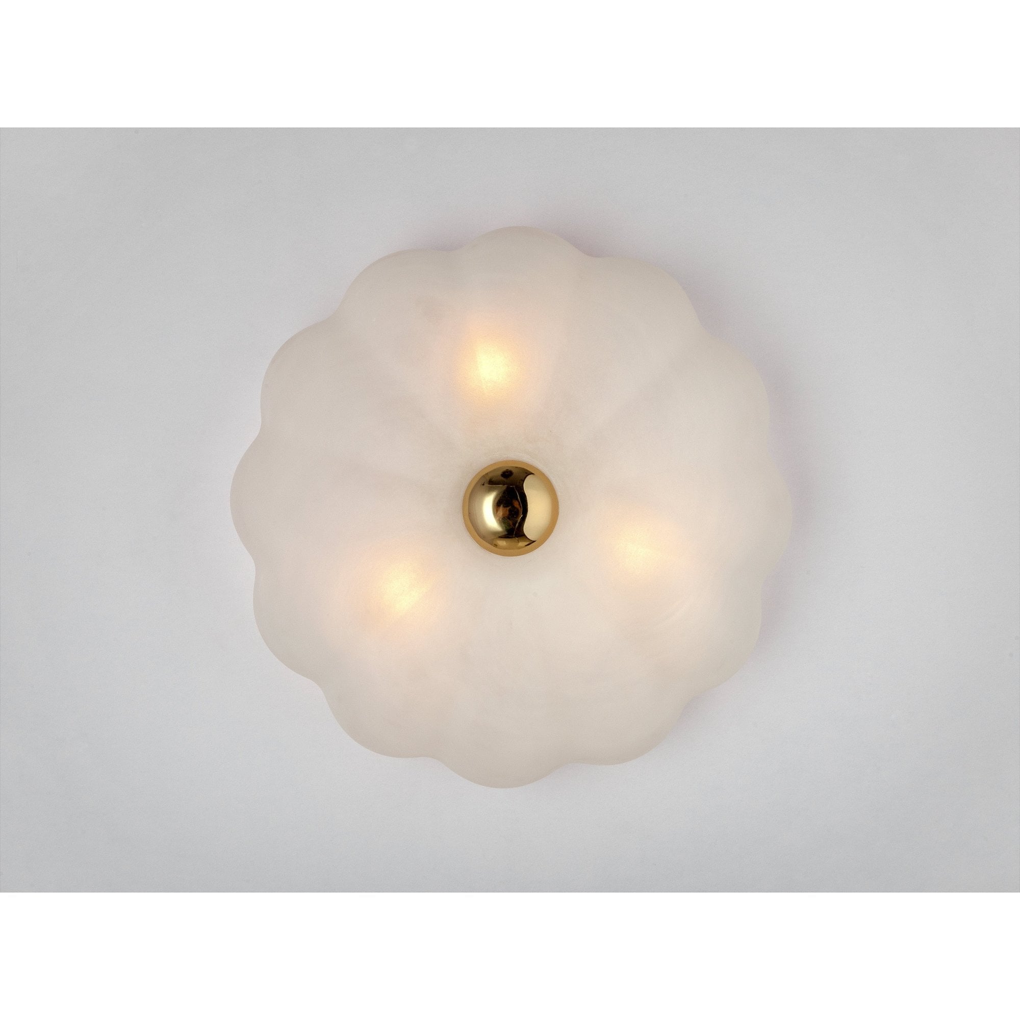 houseof. Flower Flush Ceiling Light - White