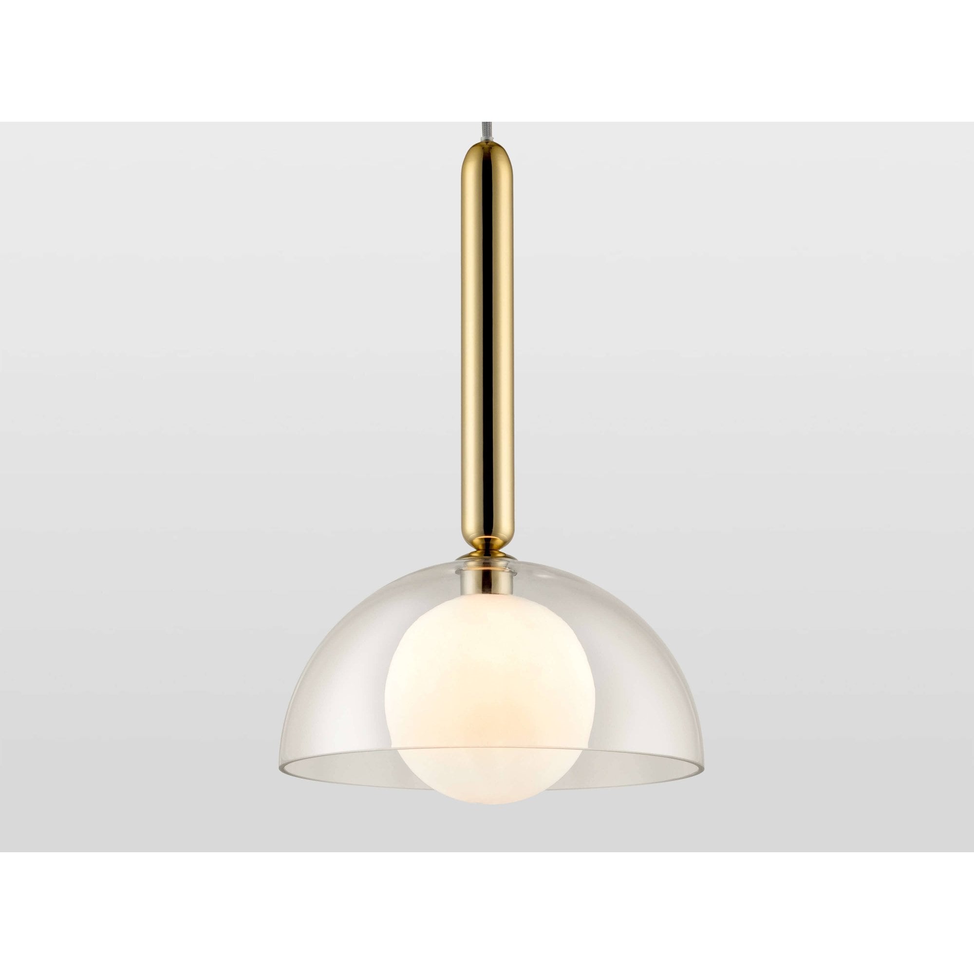 houseof. Dome Ceiling Light - Clear Glass