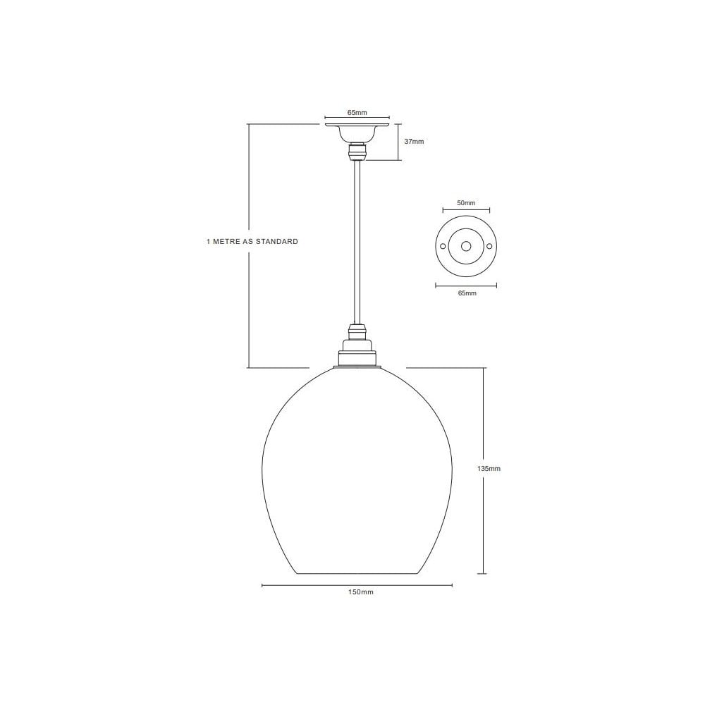 Leverint Wimbledon Small Pendant
