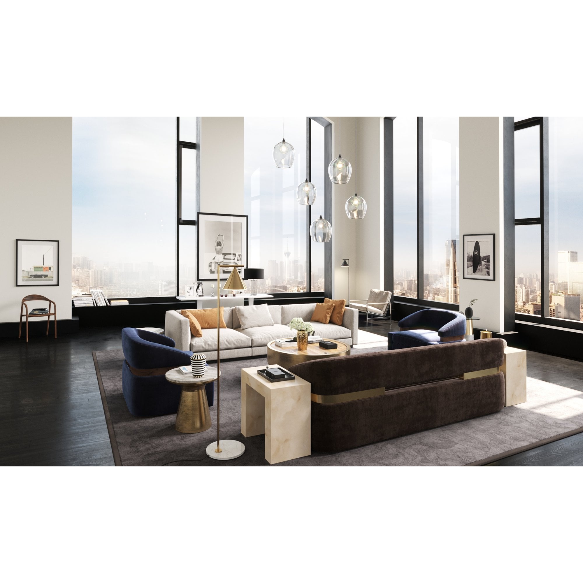 Leverint Wimbledon Large Pendant