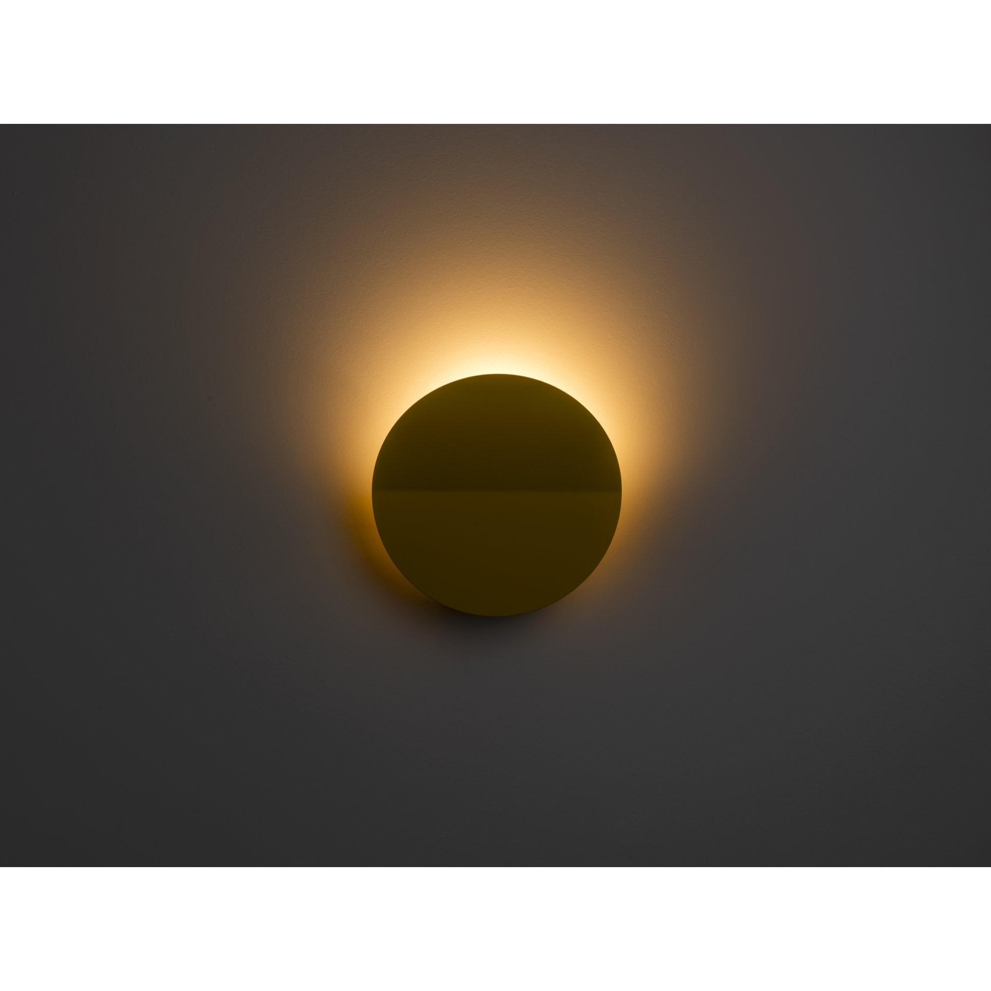 houseof. Round Diffuser Wall Light - Yellow