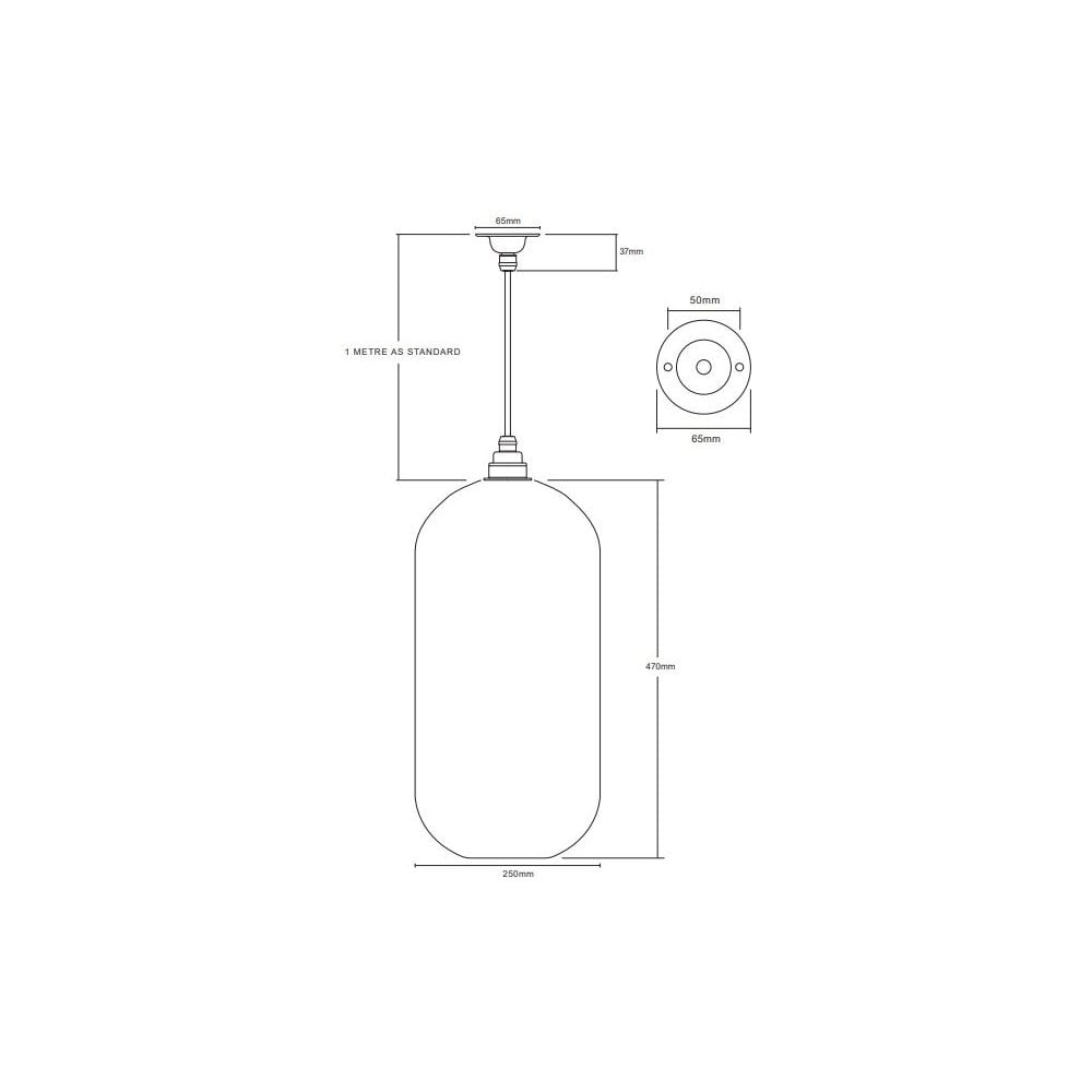 Leverint Charlton XL Pendant