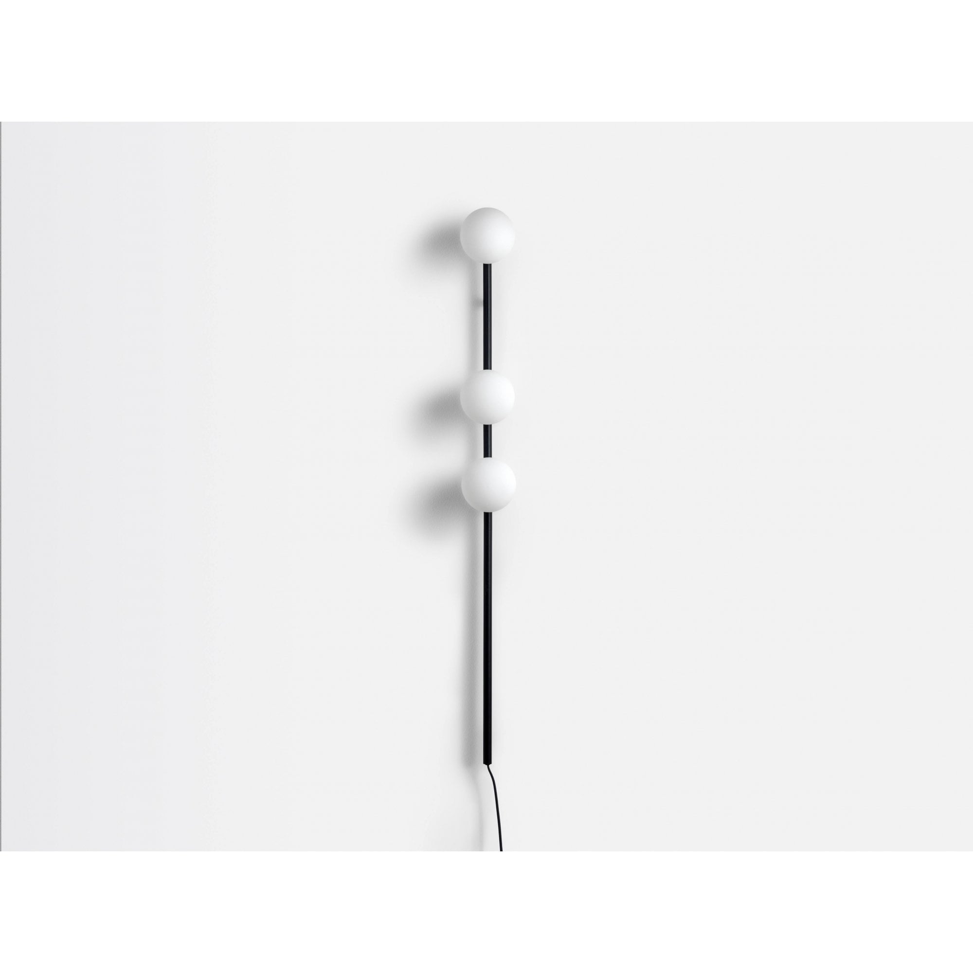 houseof. Bar Opal Ball Wall Light - Charcoal