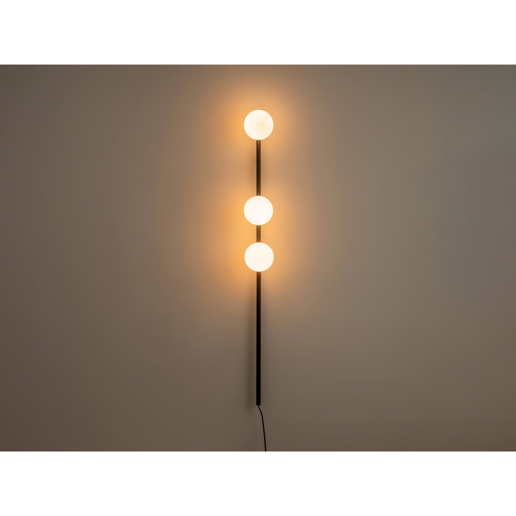 houseof. Bar Opal Ball Wall Light - Charcoal