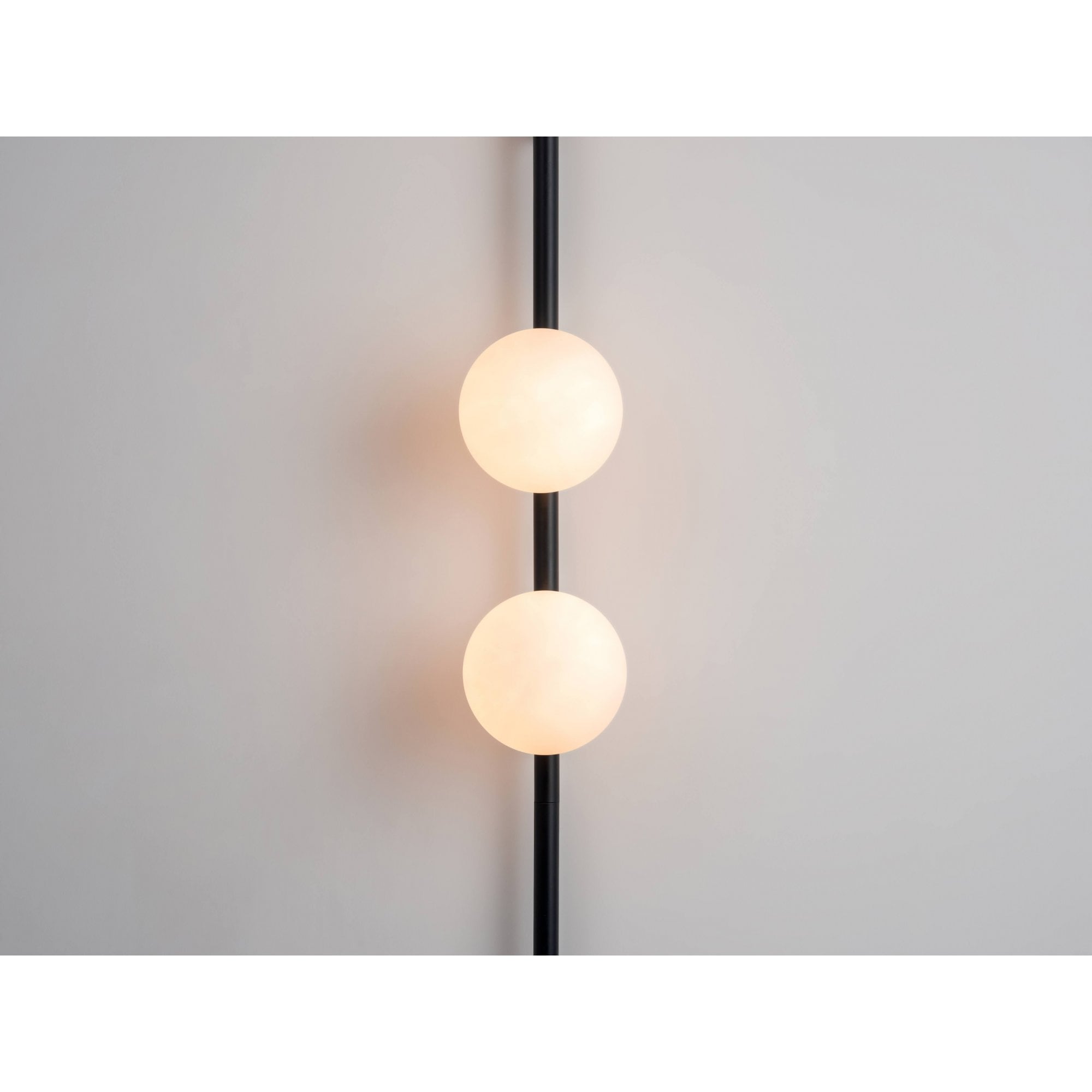houseof. Bar Opal Ball Wall Light - Charcoal
