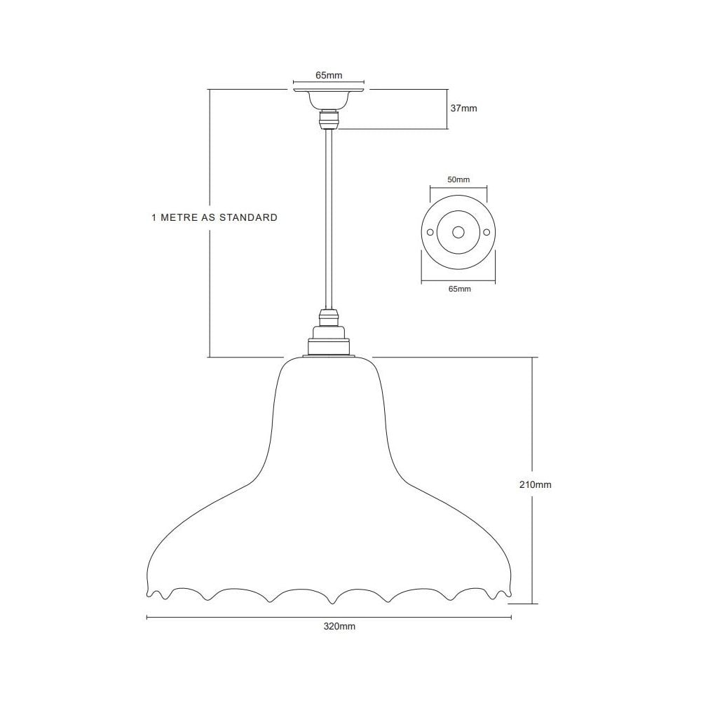 Leverint Swanley Large Pendant