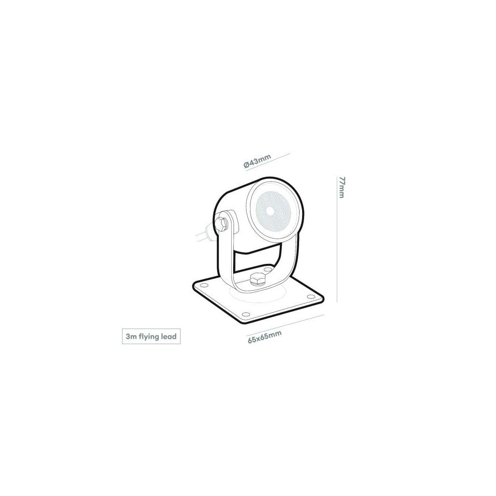 Collingwood UL010 Universal LED Light - Stainless Steel - Low Voltage