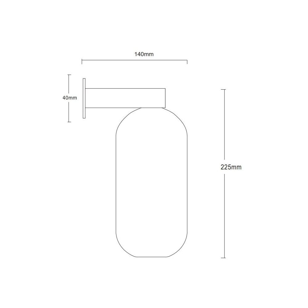 Leverint Charlton Deco Wall Light