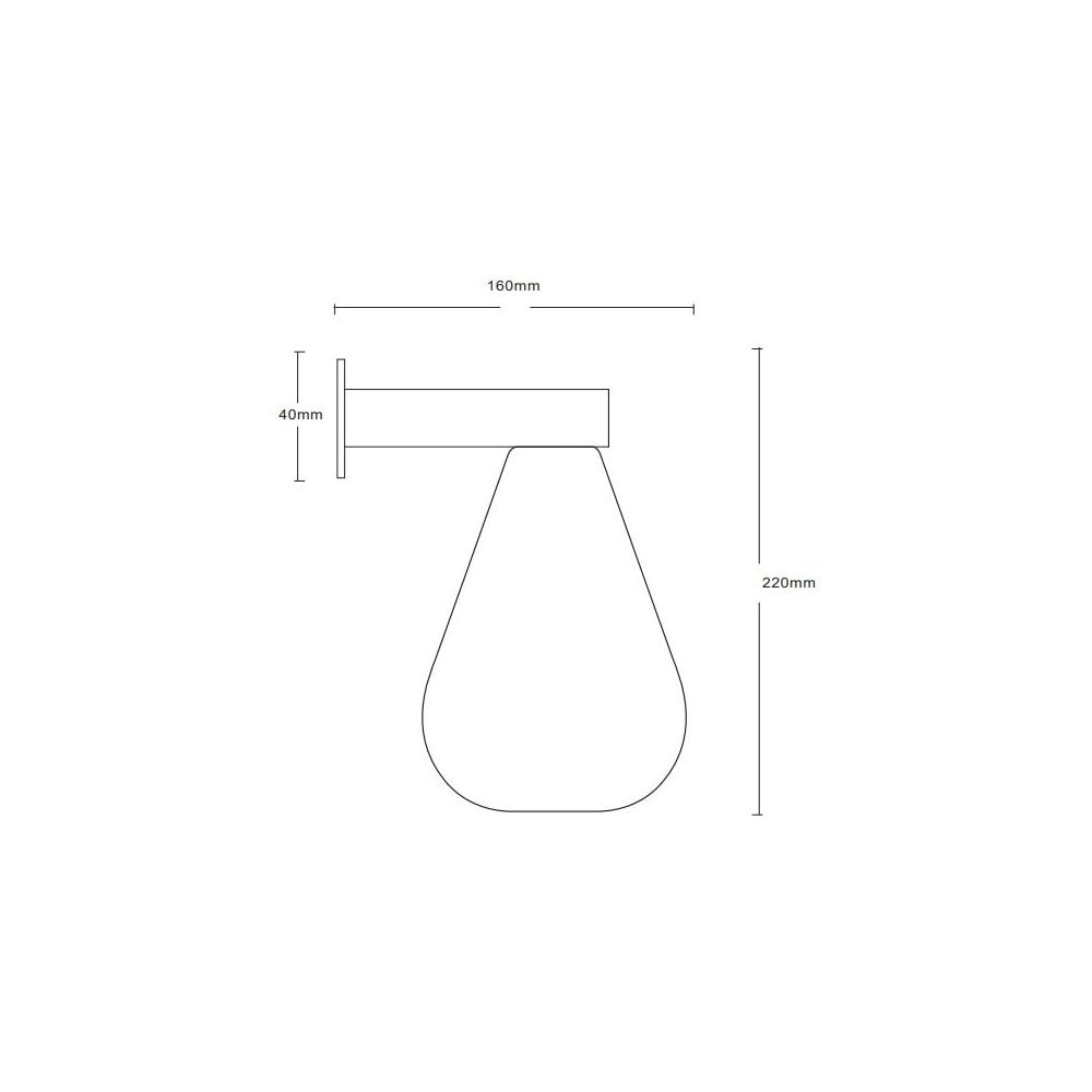 Leverint Kingston Deco Wall Light