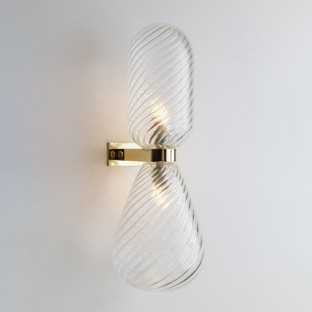 Leverint Kingston Charlton Duo Deco Wall Light