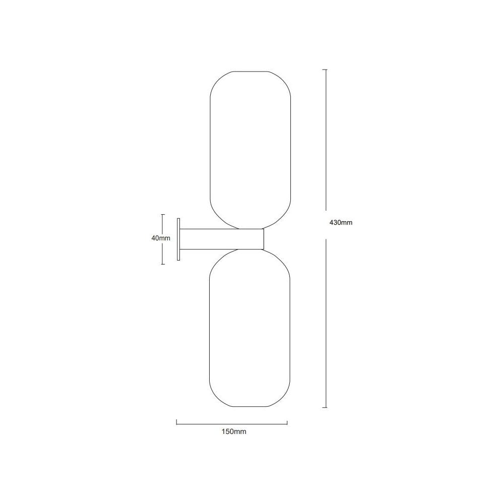 Leverint Kingston Charlton Duo Deco Wall Light