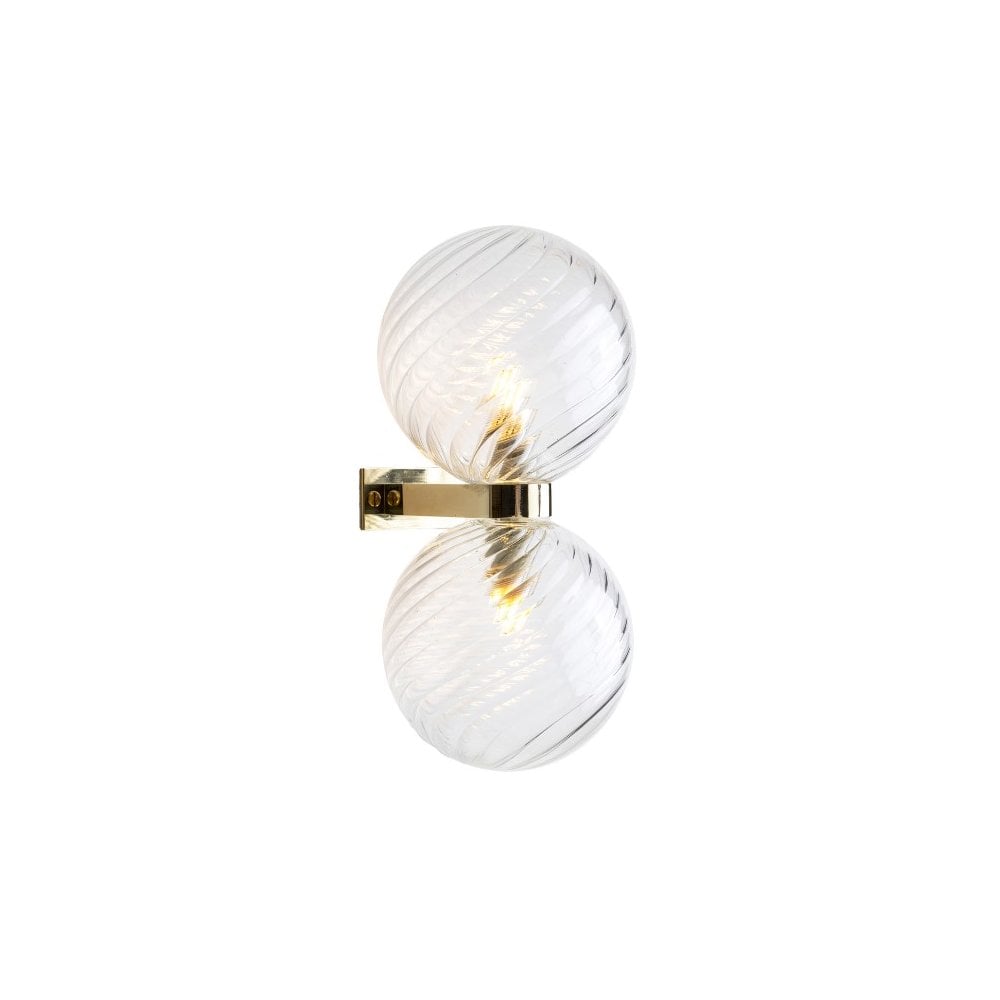 Leverint Pimlico Duo Deco Wall Light