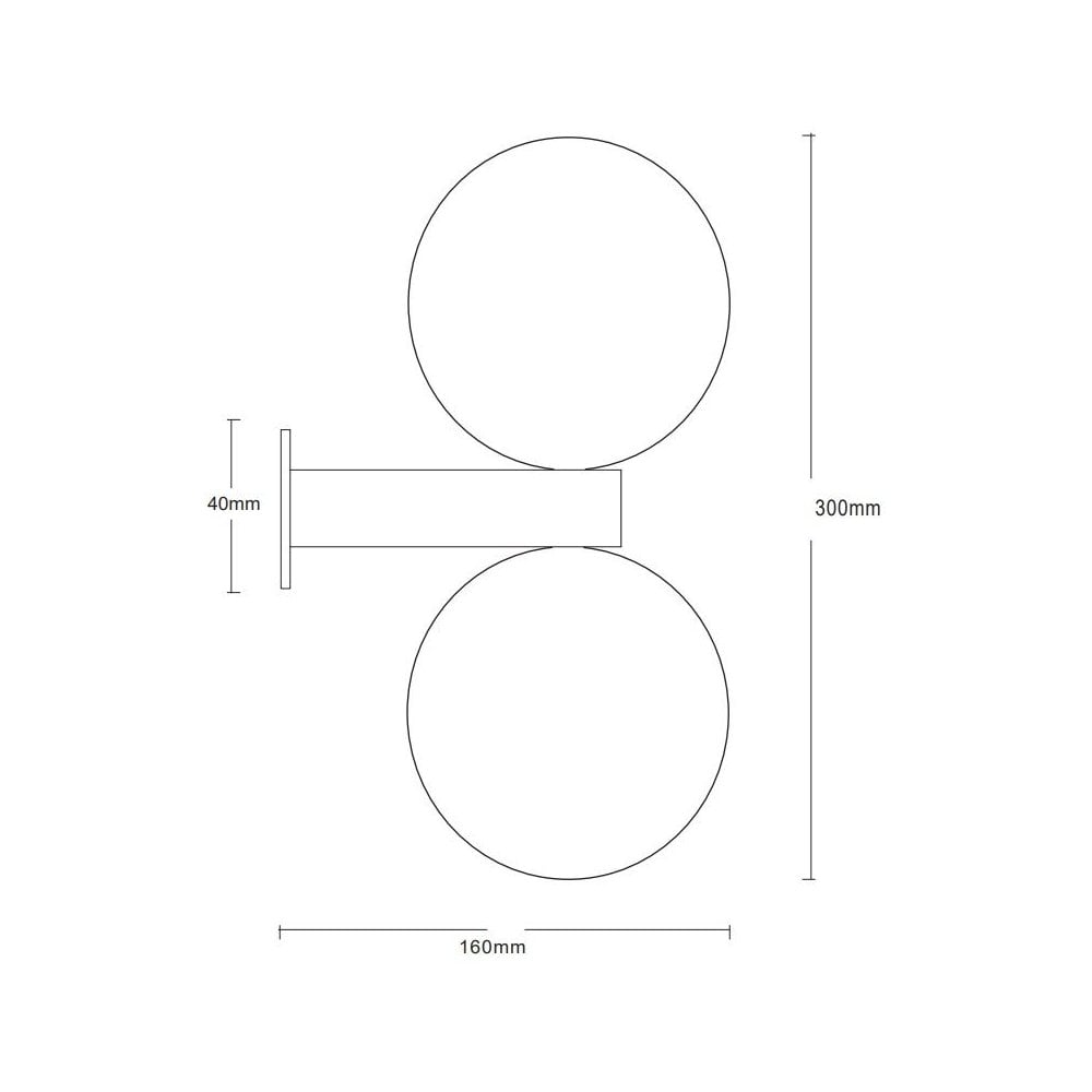Leverint Pimlico Duo Deco Wall Light