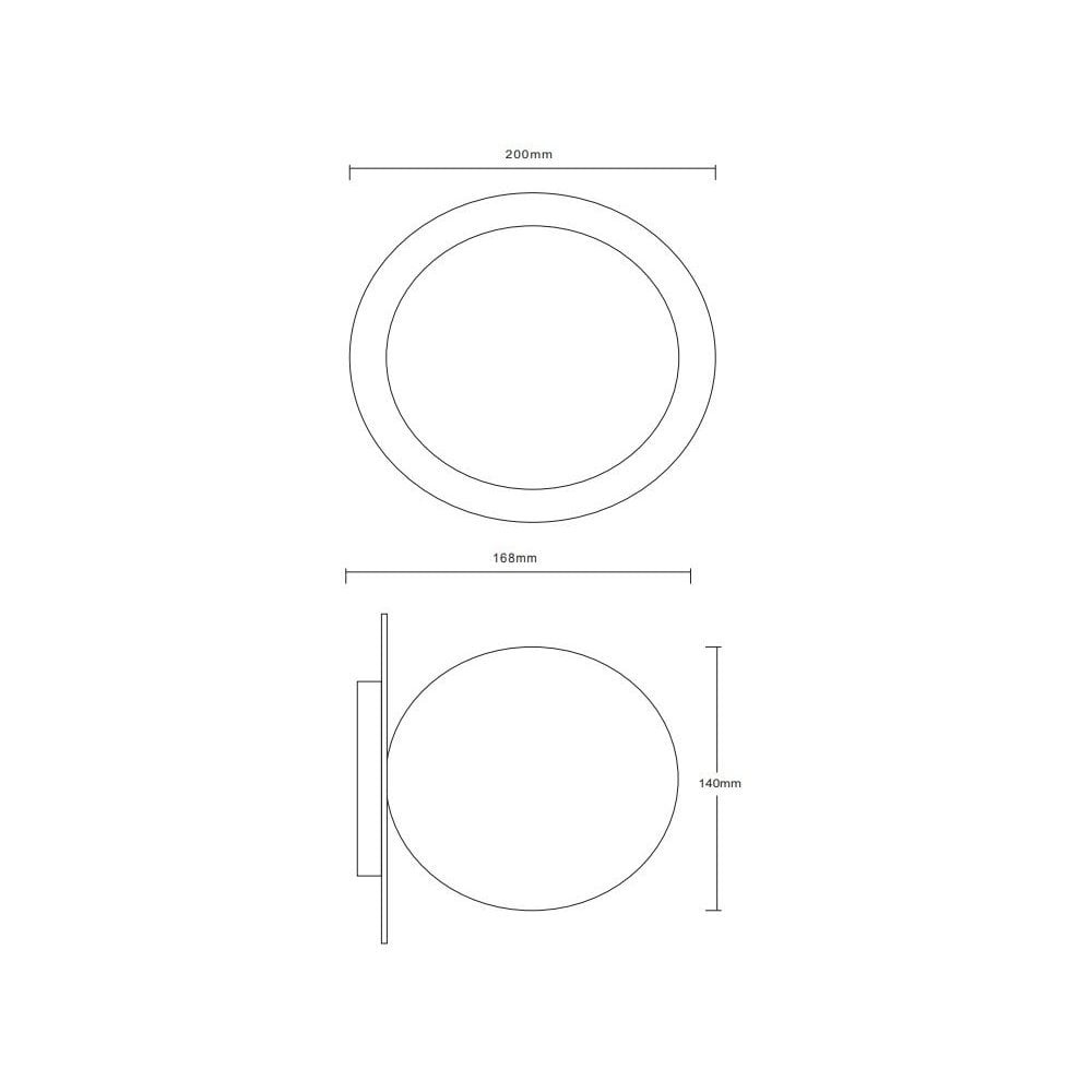 Leverint Pimlico Centred Sealed Dot Flush Fitting