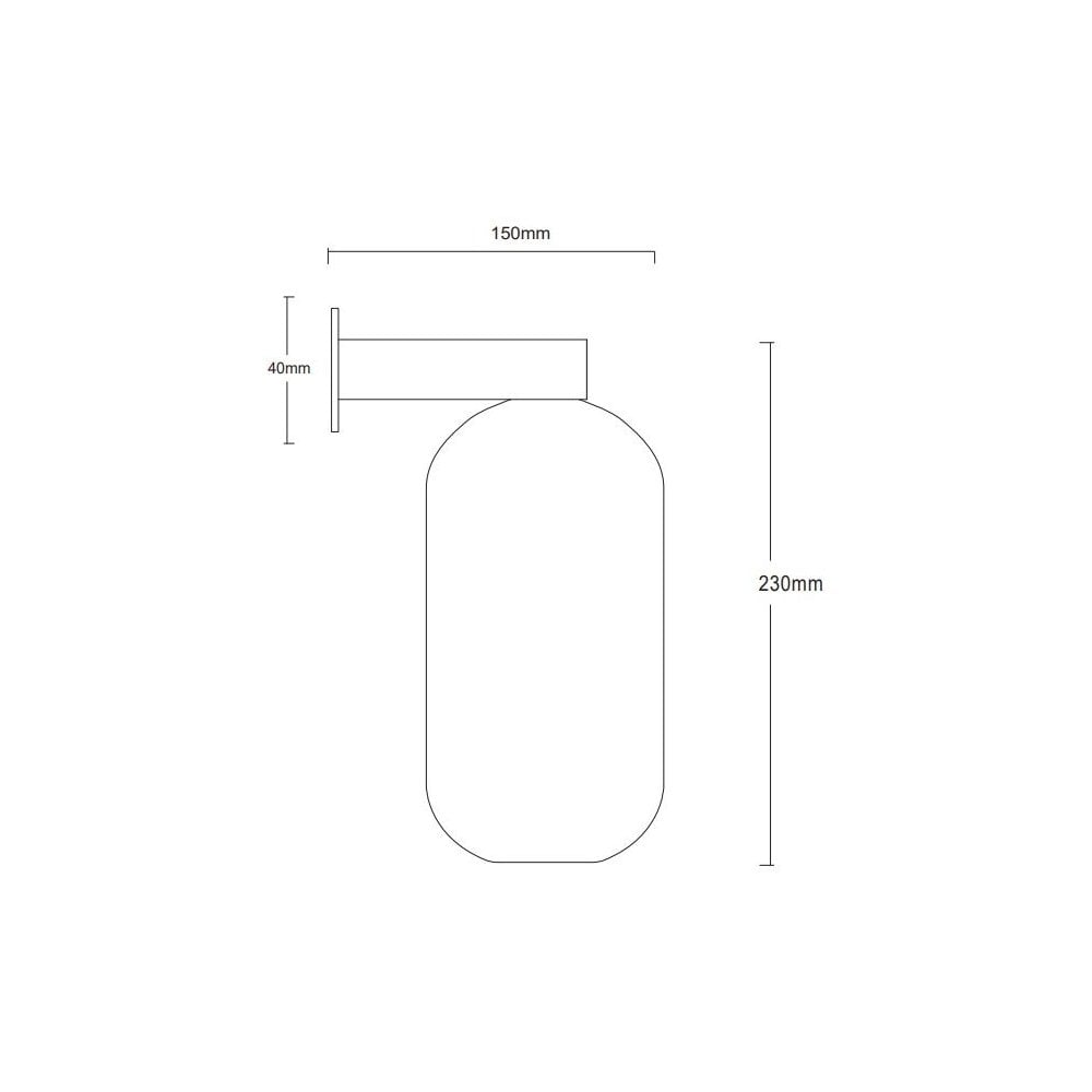 Leverint Waterloo Deco Wall Light