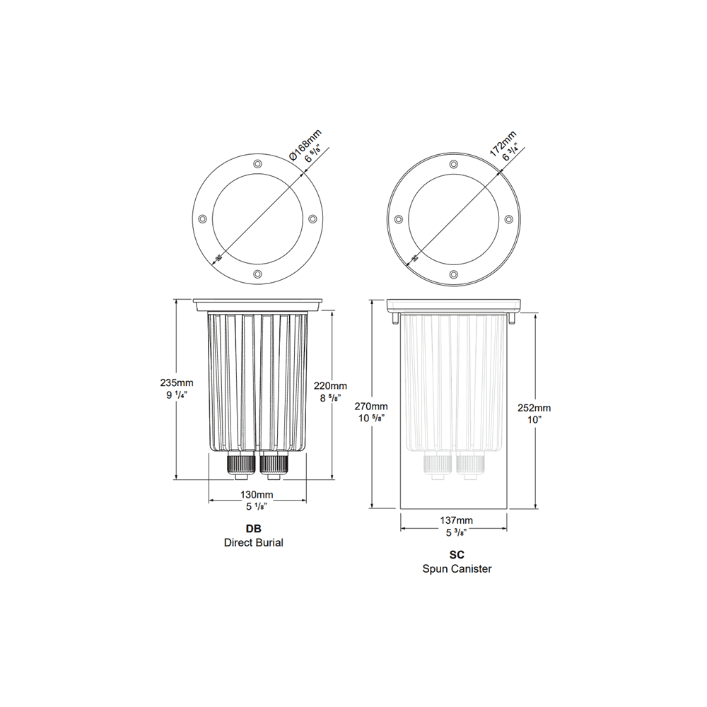 Hunza SafeTouch 100 RGBW - Stainless Steel - Mains