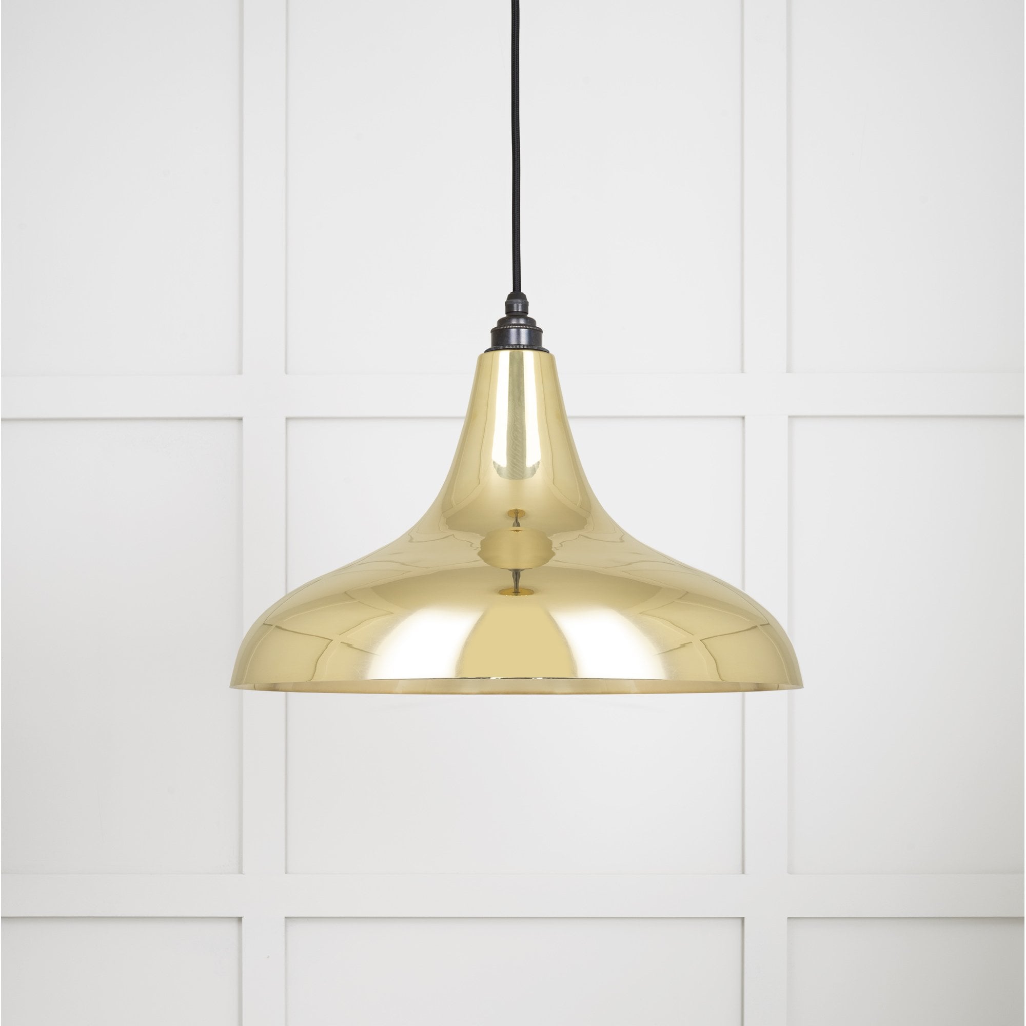 From The Anvil Smooth Brass Frankley Pendant