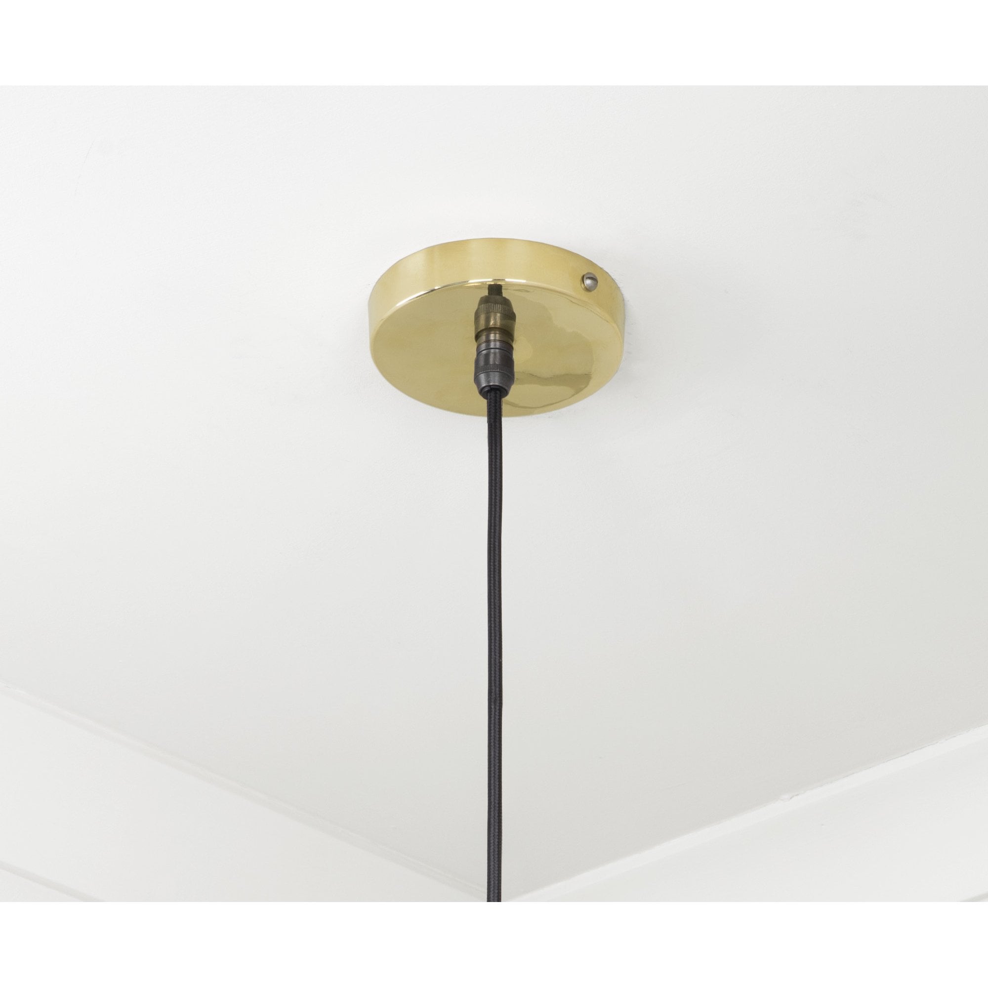 From The Anvil Smooth Brass Frankley Pendant
