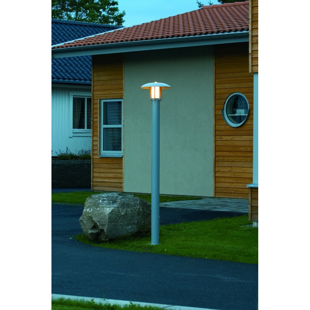 Konstsmide Heimdal Post Light - Grey