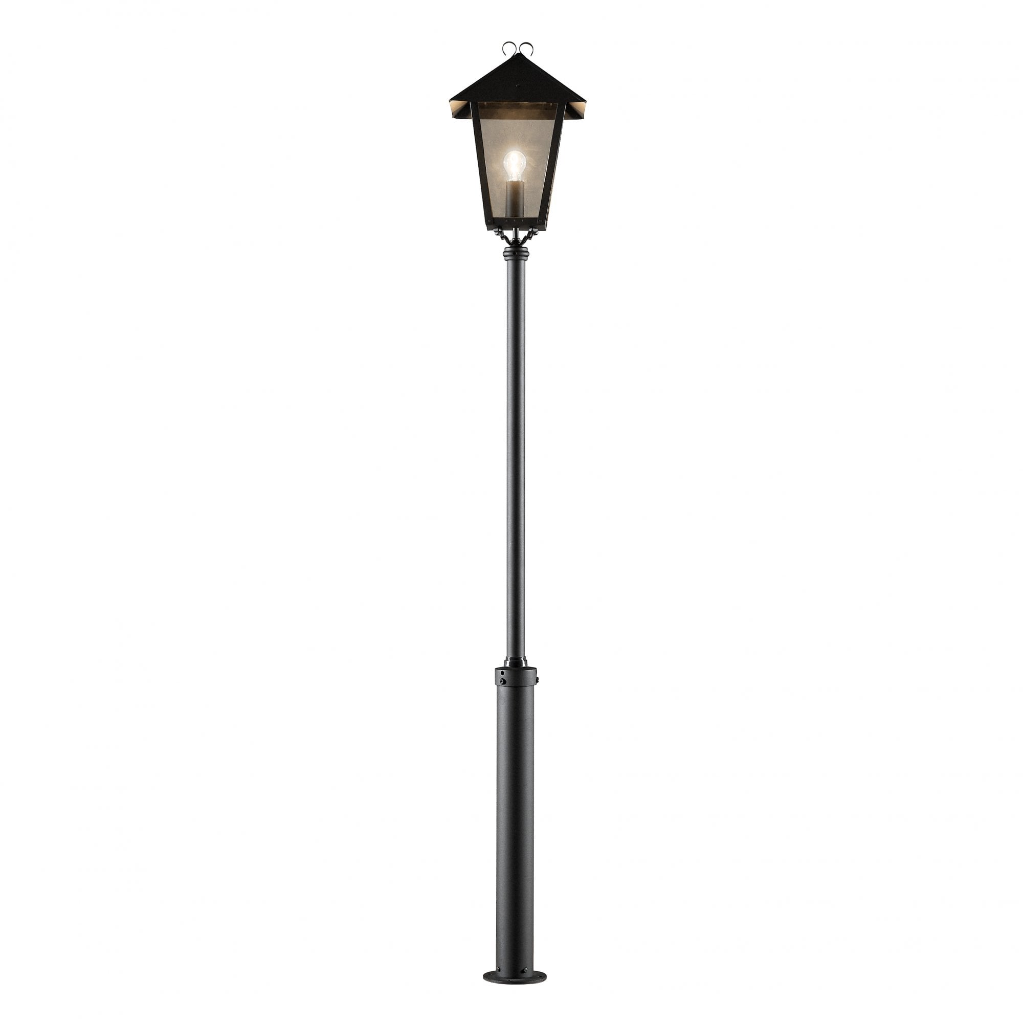 Konstsmide Benu Lampost (With Taurus Column) - Matt Black