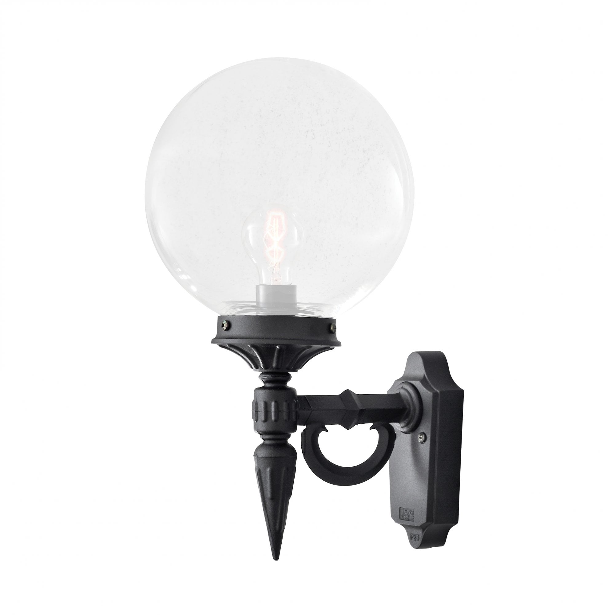 Konstsmide Orion Wall Light - Matt Black