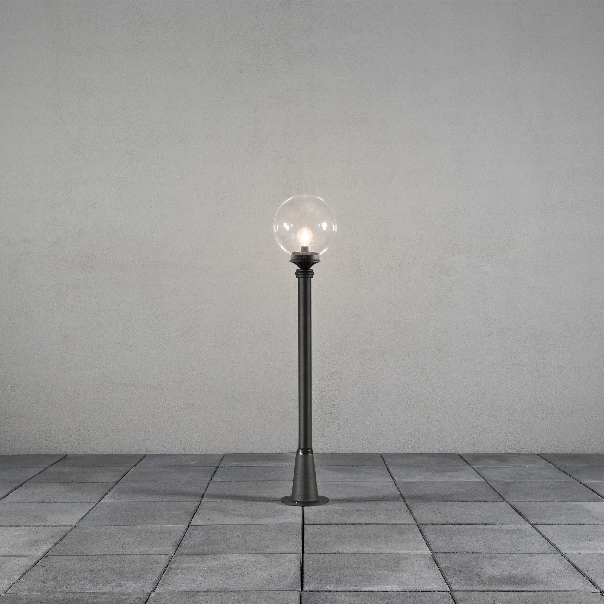 Konstsmide Orion Short Pole - Matt Black