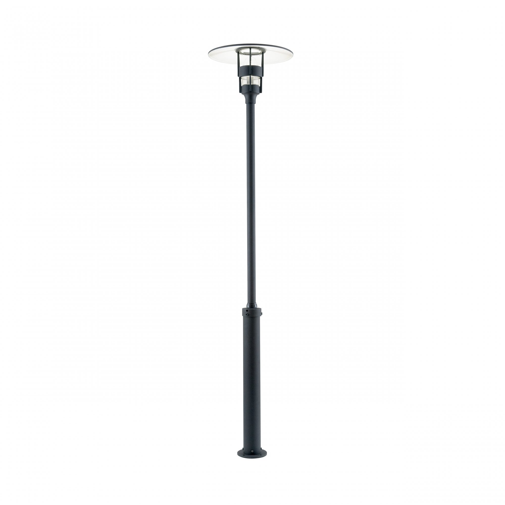 Konstsmide Freja Lampost (With Taurus Column) - Matt Black