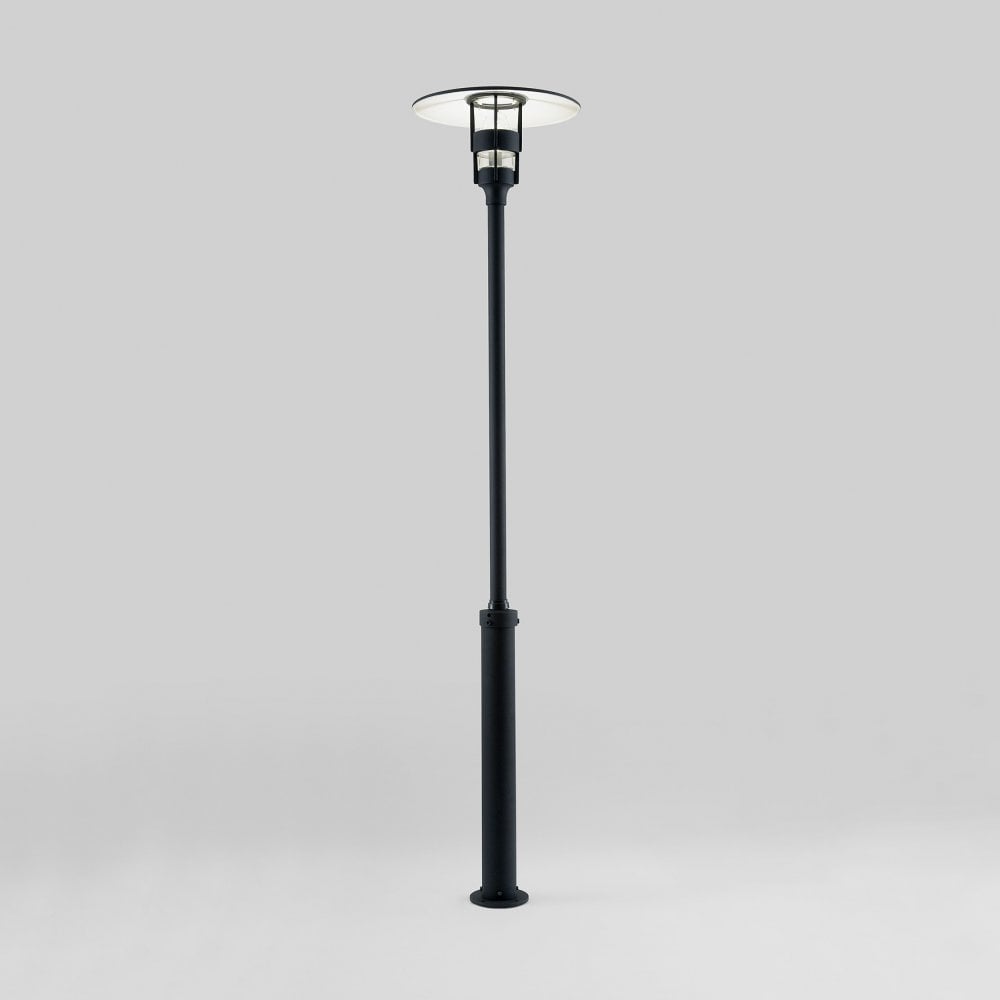 Konstsmide Freja Lampost (With Taurus Column) - Matt Black