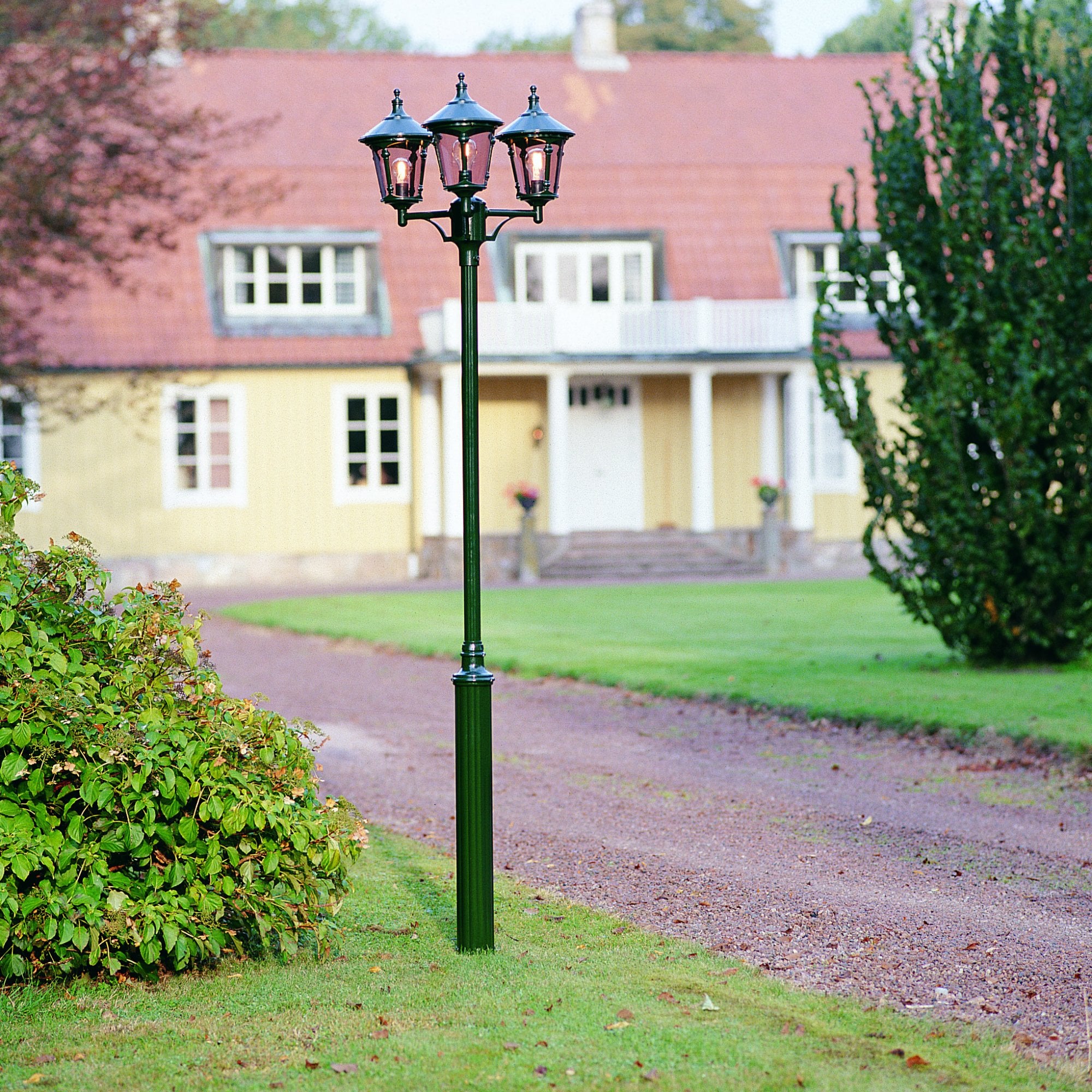 Konstsmide Virgo Triple Head - Green - Head Only