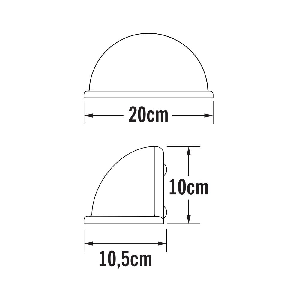 Konstsmide Torino Small Wall Light - Galvanised Steel