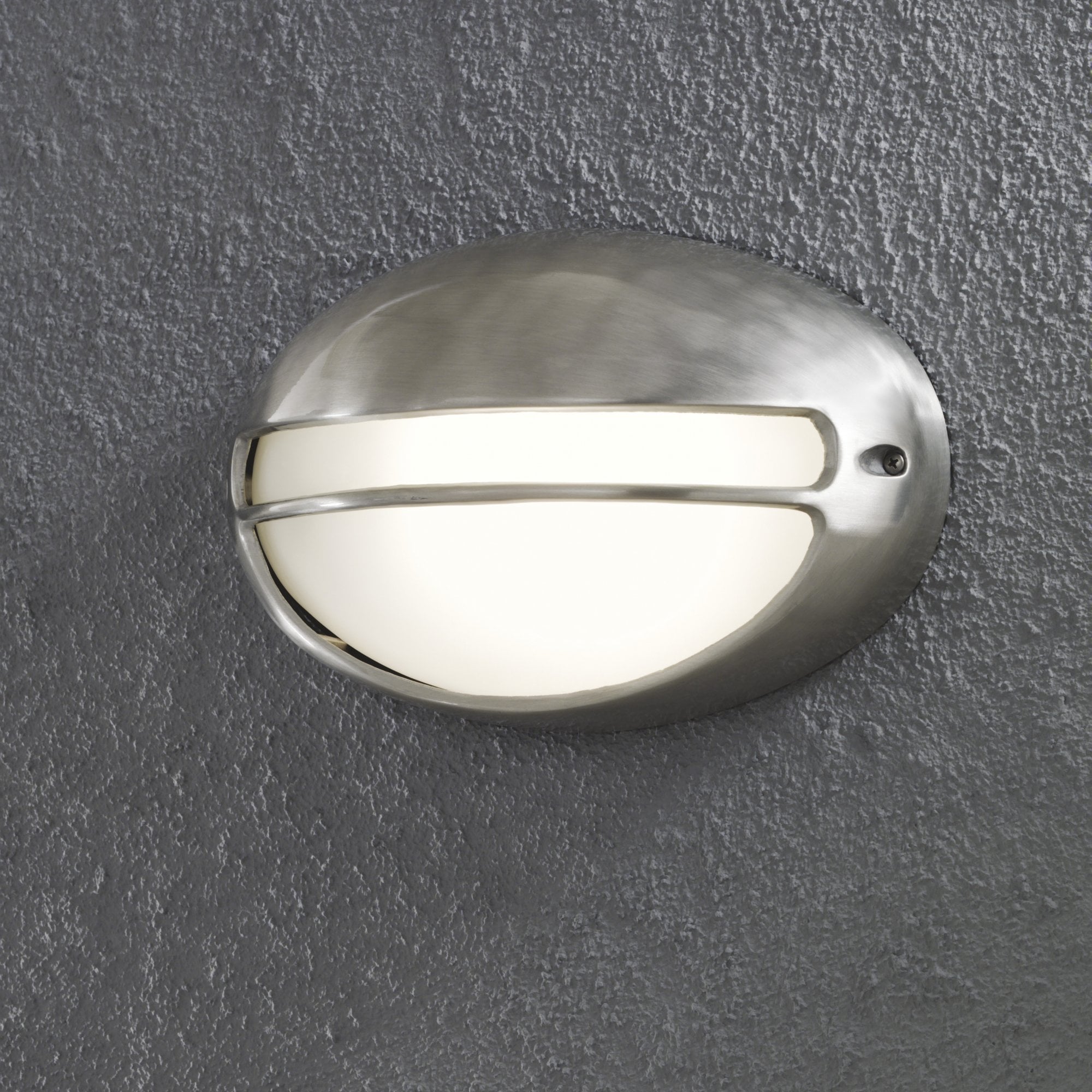 Konstsmide Torino Oval Flush Fitting - Aluminium