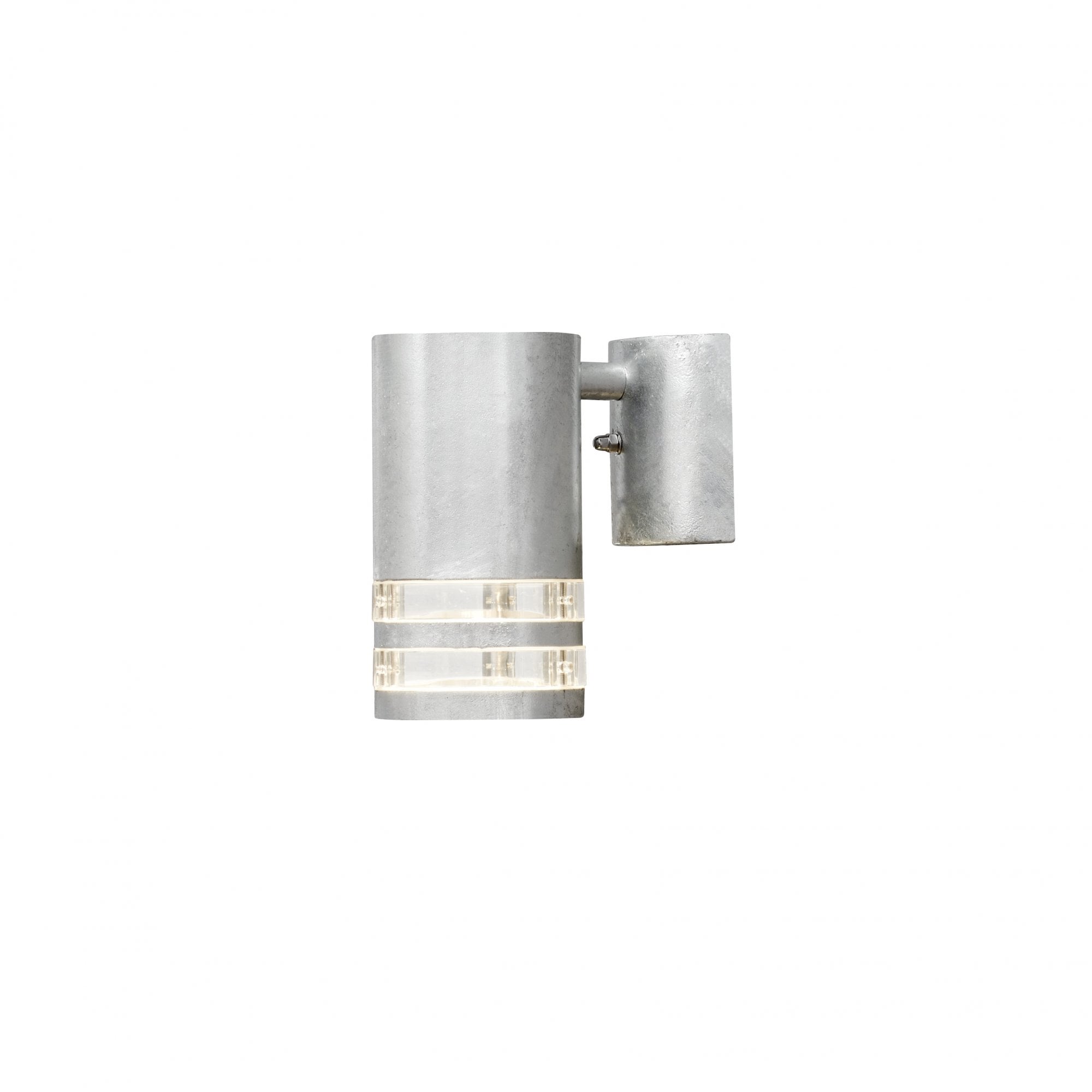 Konstsmide Modena Double Ring Down Wall Light - Galvanised