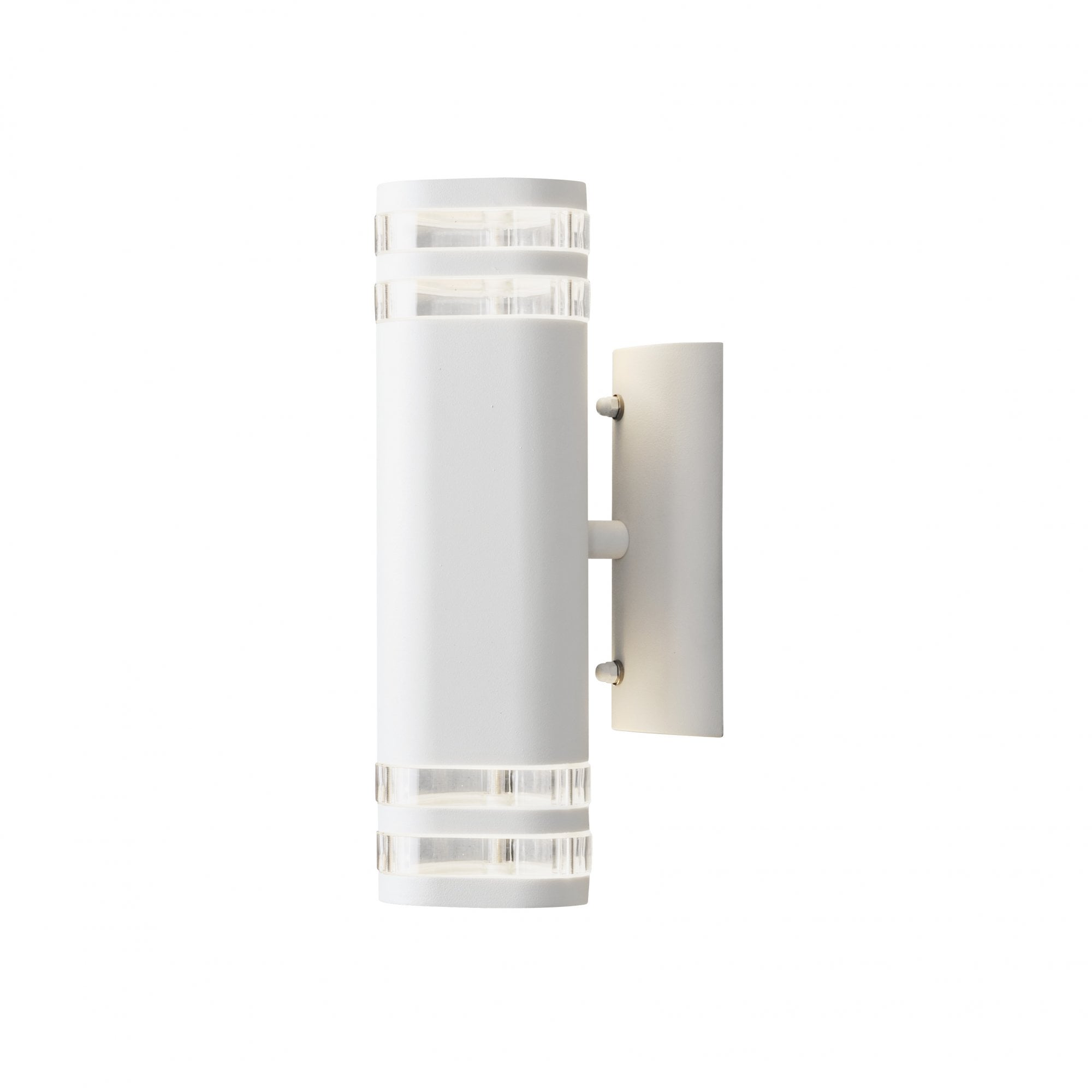 Konstsmide Modena Double Ring Up/Down Wall Light - Matt White
