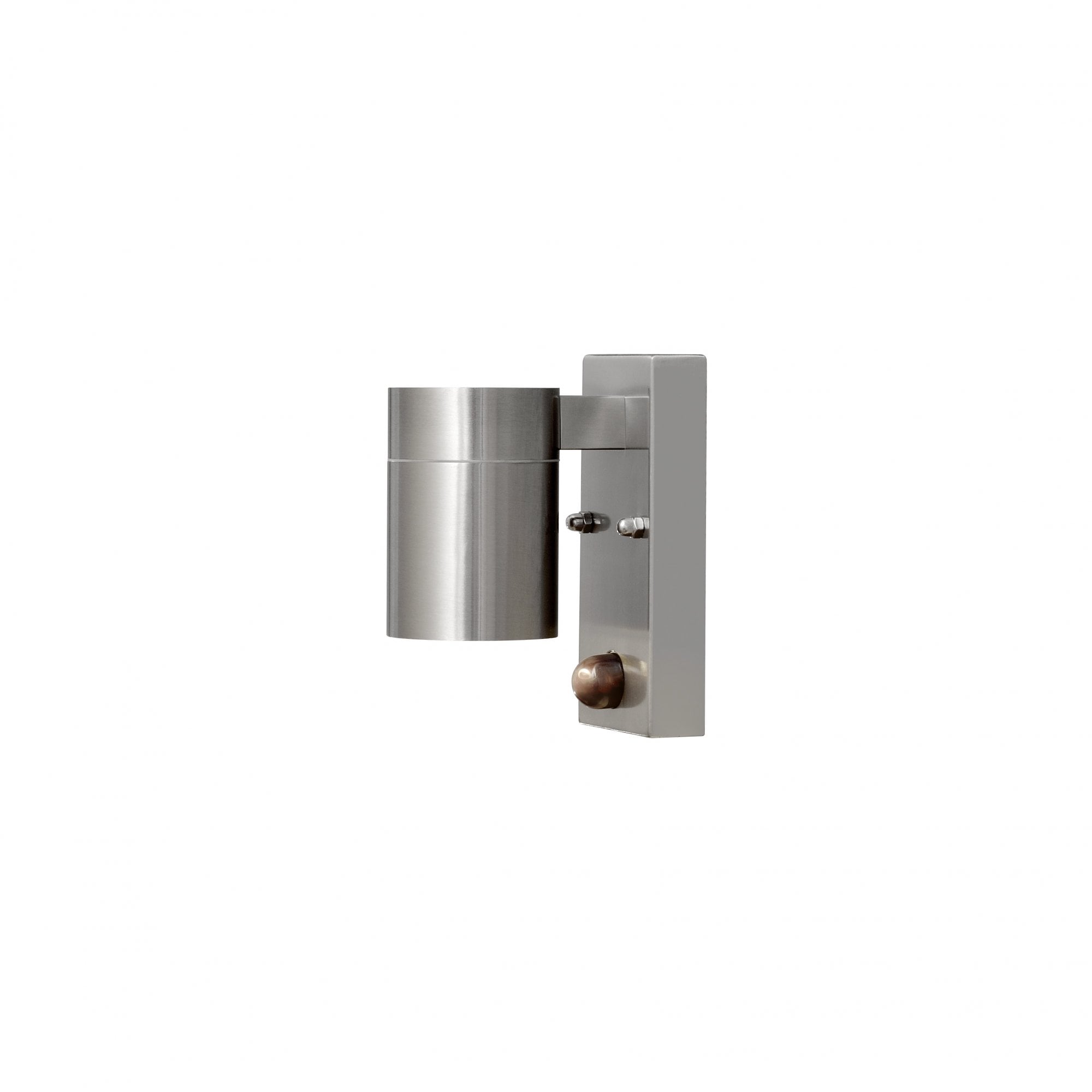 Konstsmide Modena Down Wall Light with PIR - Stainless Steel