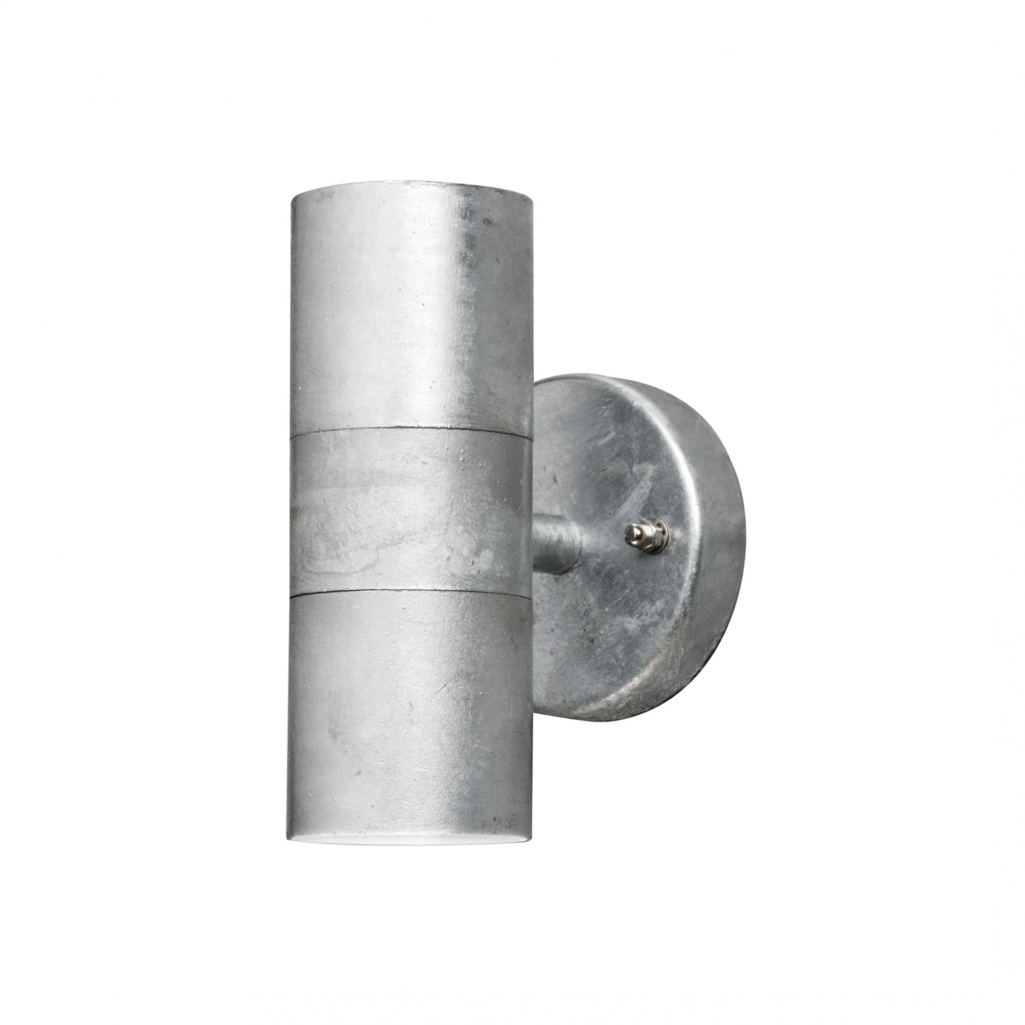 Konstsmide Modena 17cm Up/Down Wall Light - Galvanised Steel