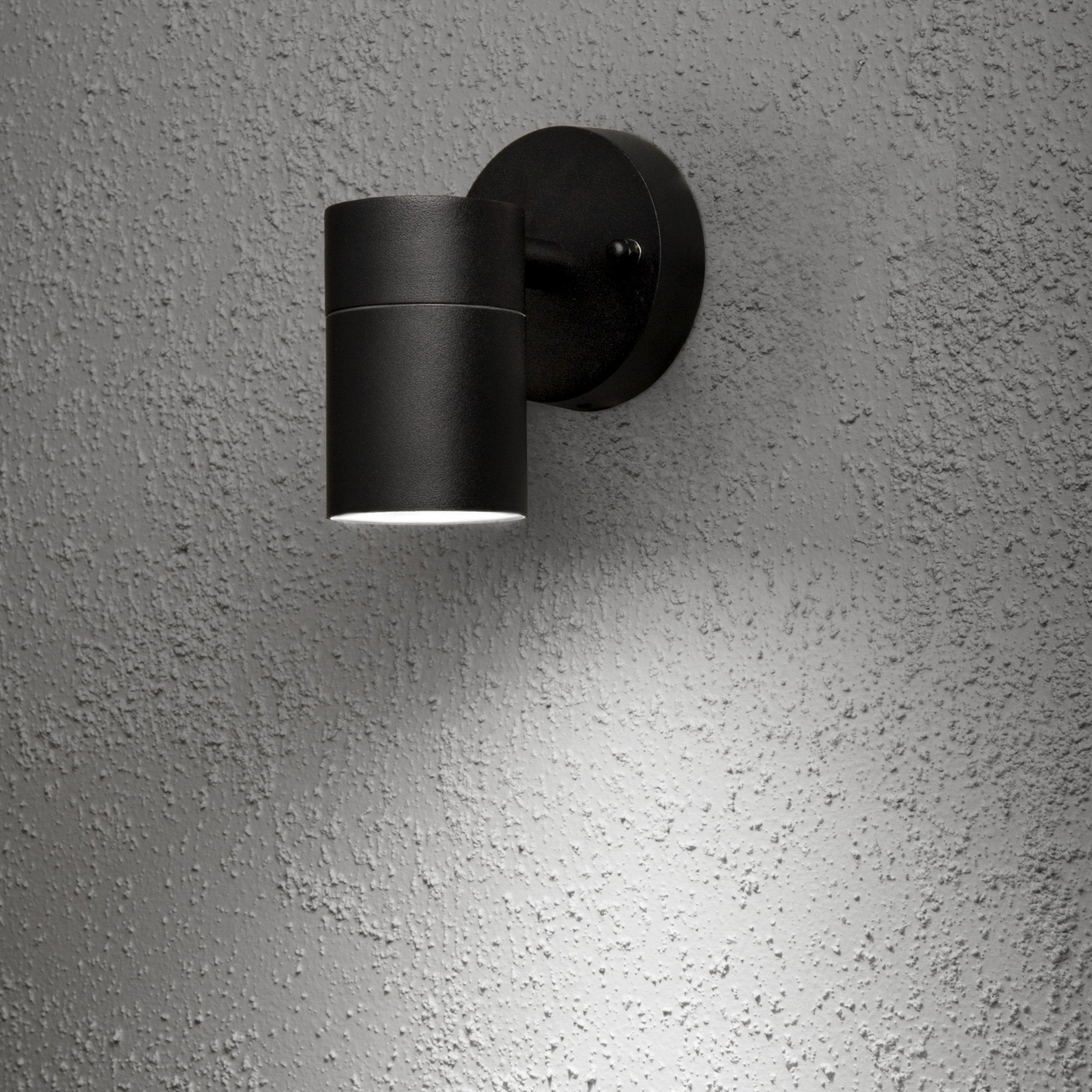 Konstsmide Modena 9cm Down Wall Light - Matt Black