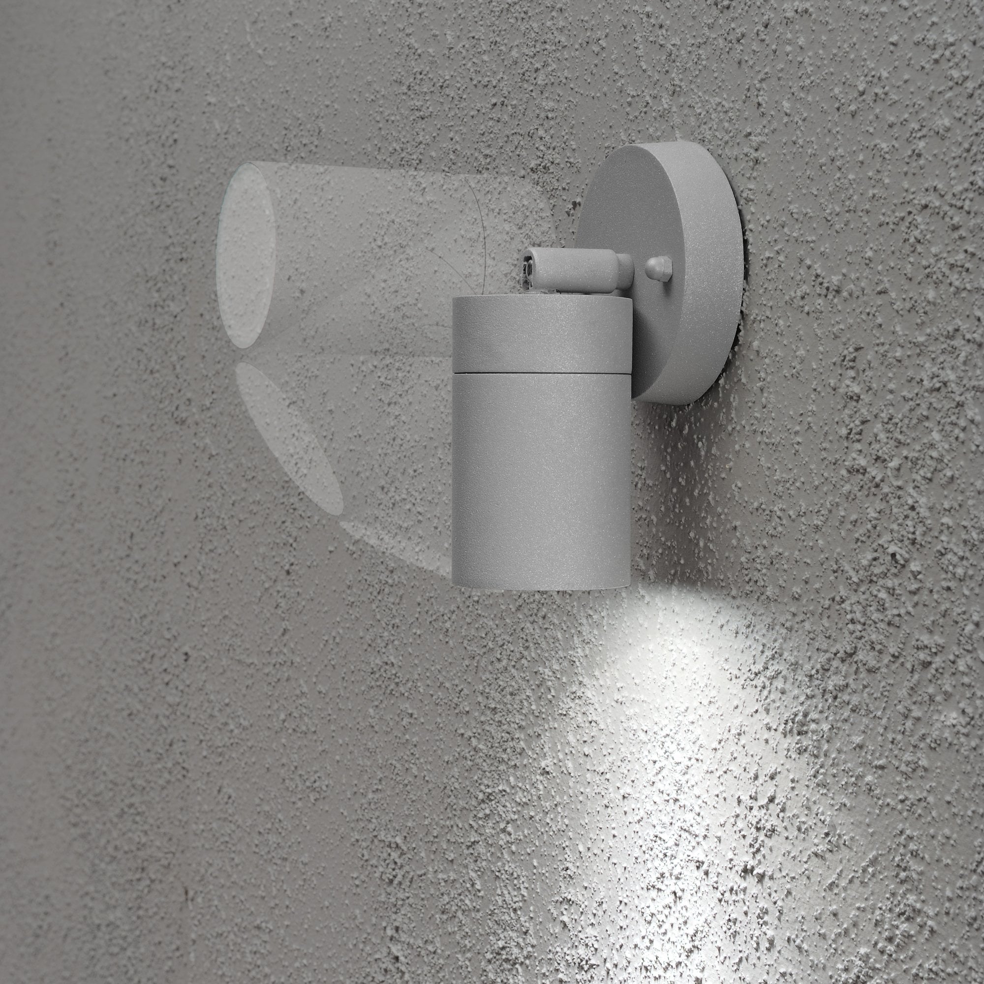 Konstsmide Modena Adjustable Wall Light - Grey