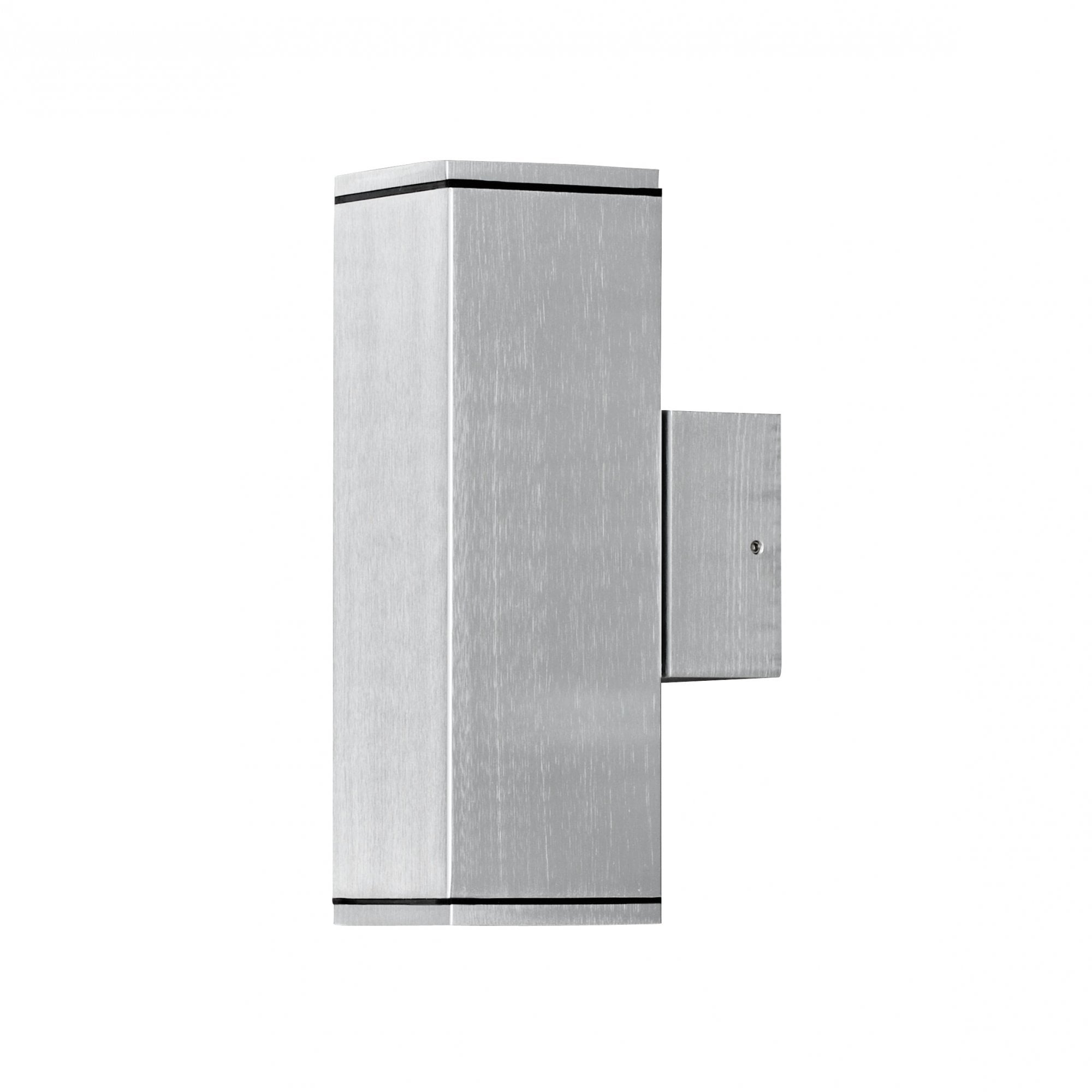 Konstsmide Monza Up/Down Wall Lamp - Aluminium