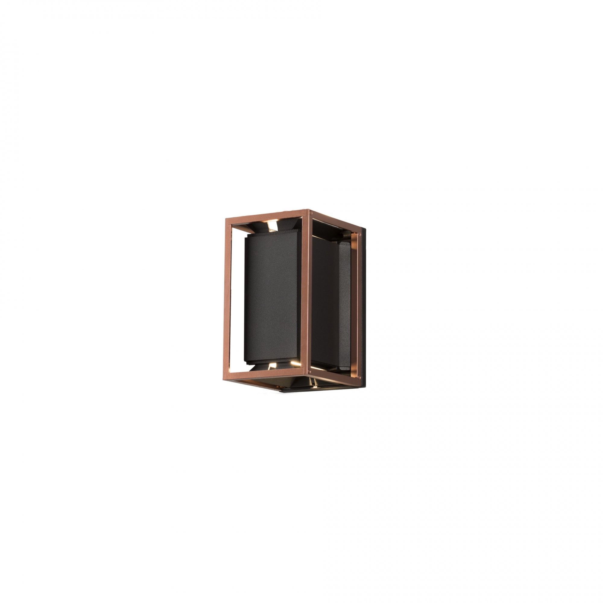 Konstsmide Vale Wall Light - Black & Copper