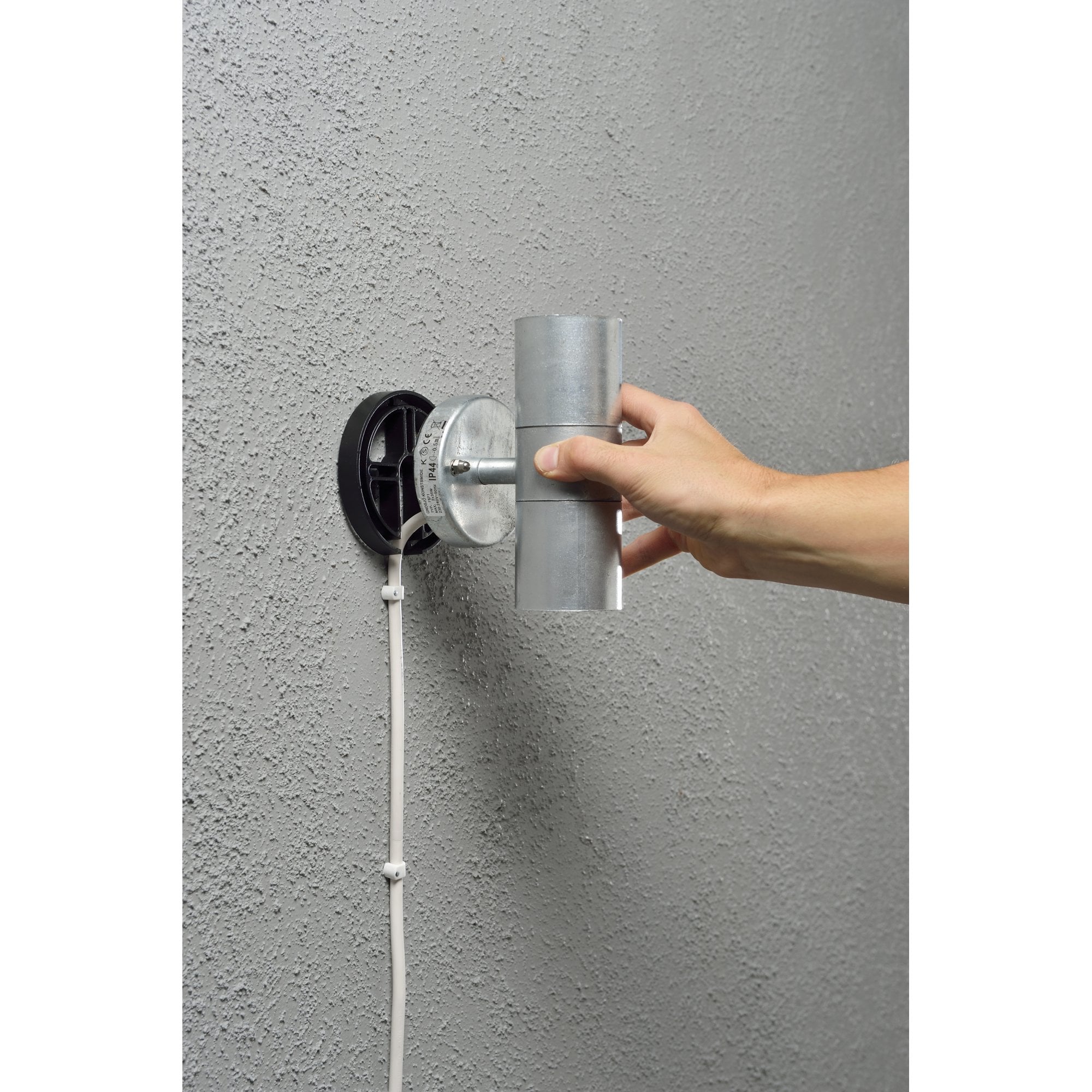 Konstsmide Spacer for Wall Mounting - Matt Black