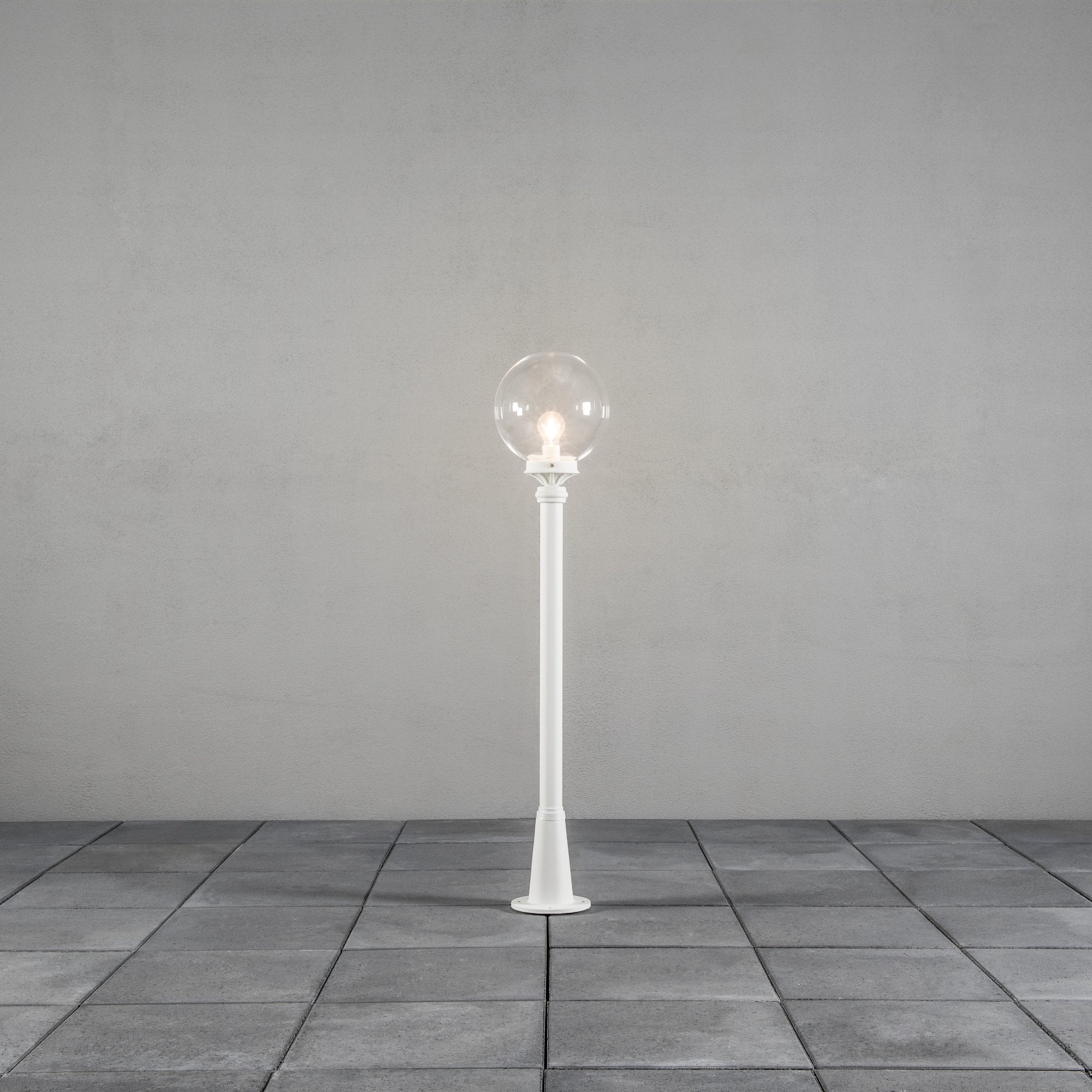 Konstsmide Orion Short Pole - Matt White