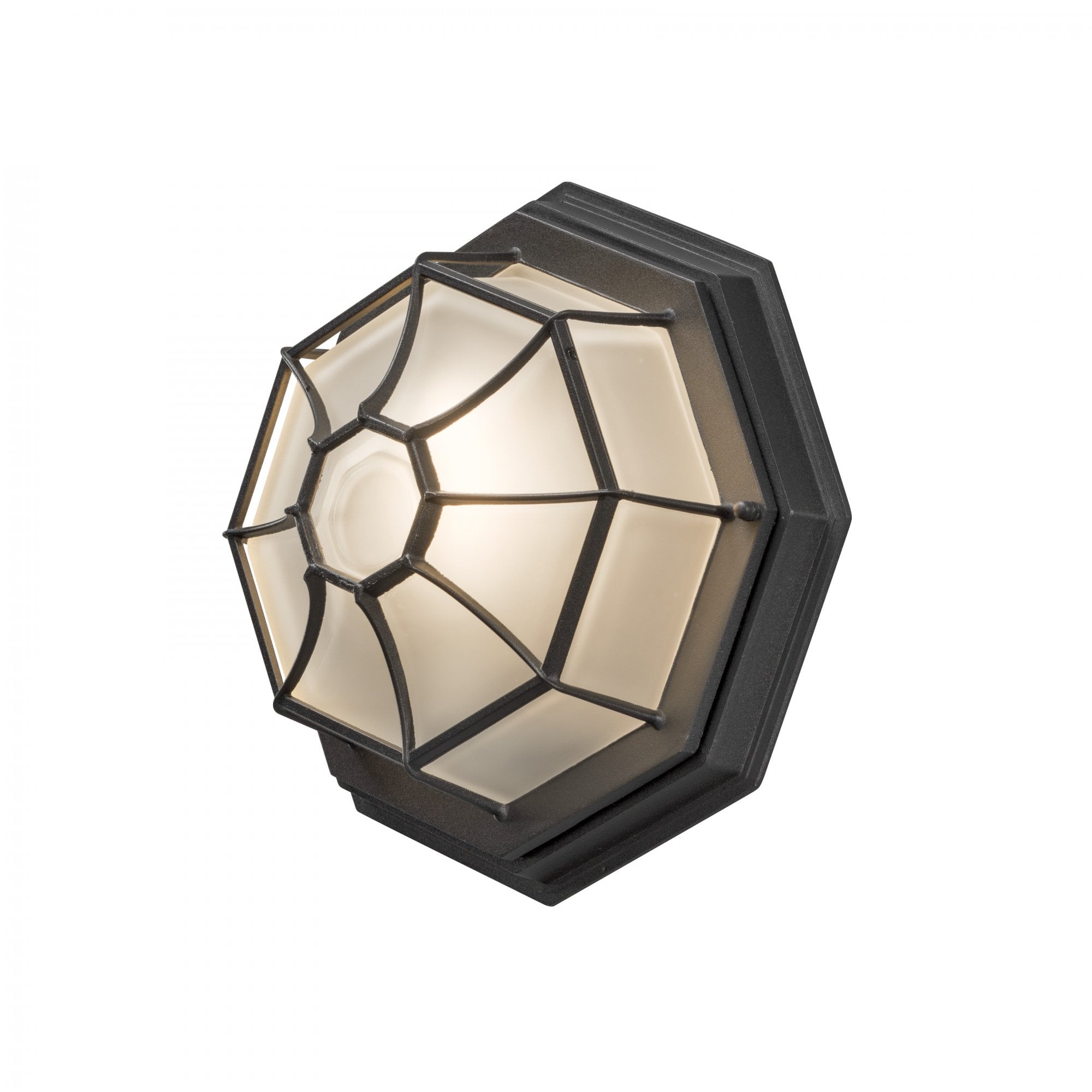 Konstsmide Budget Flush Fitting - Matt Black