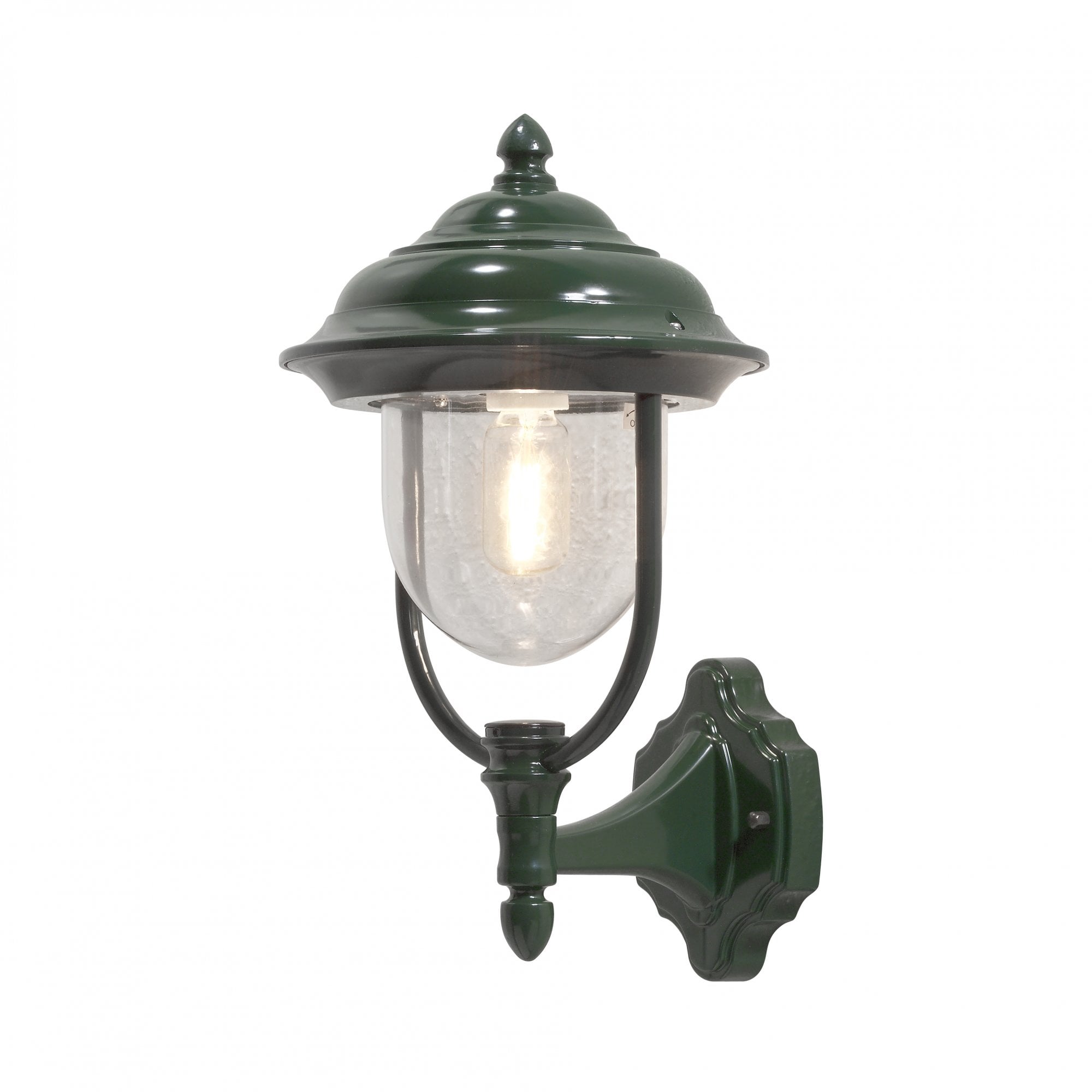 Konstsmide Parma Up Wall Light - Green