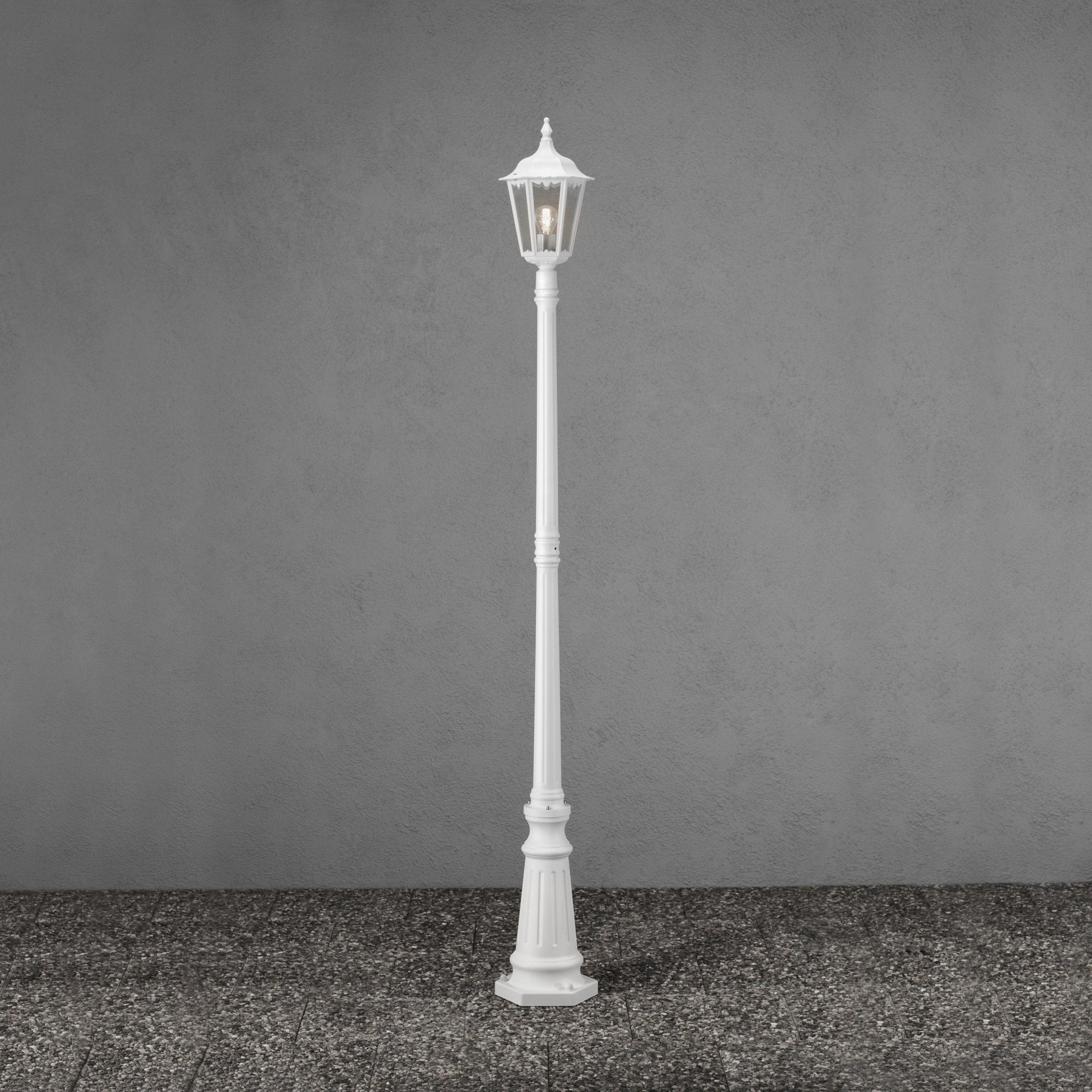 Konstsmide Firenze Column Light - Matt White