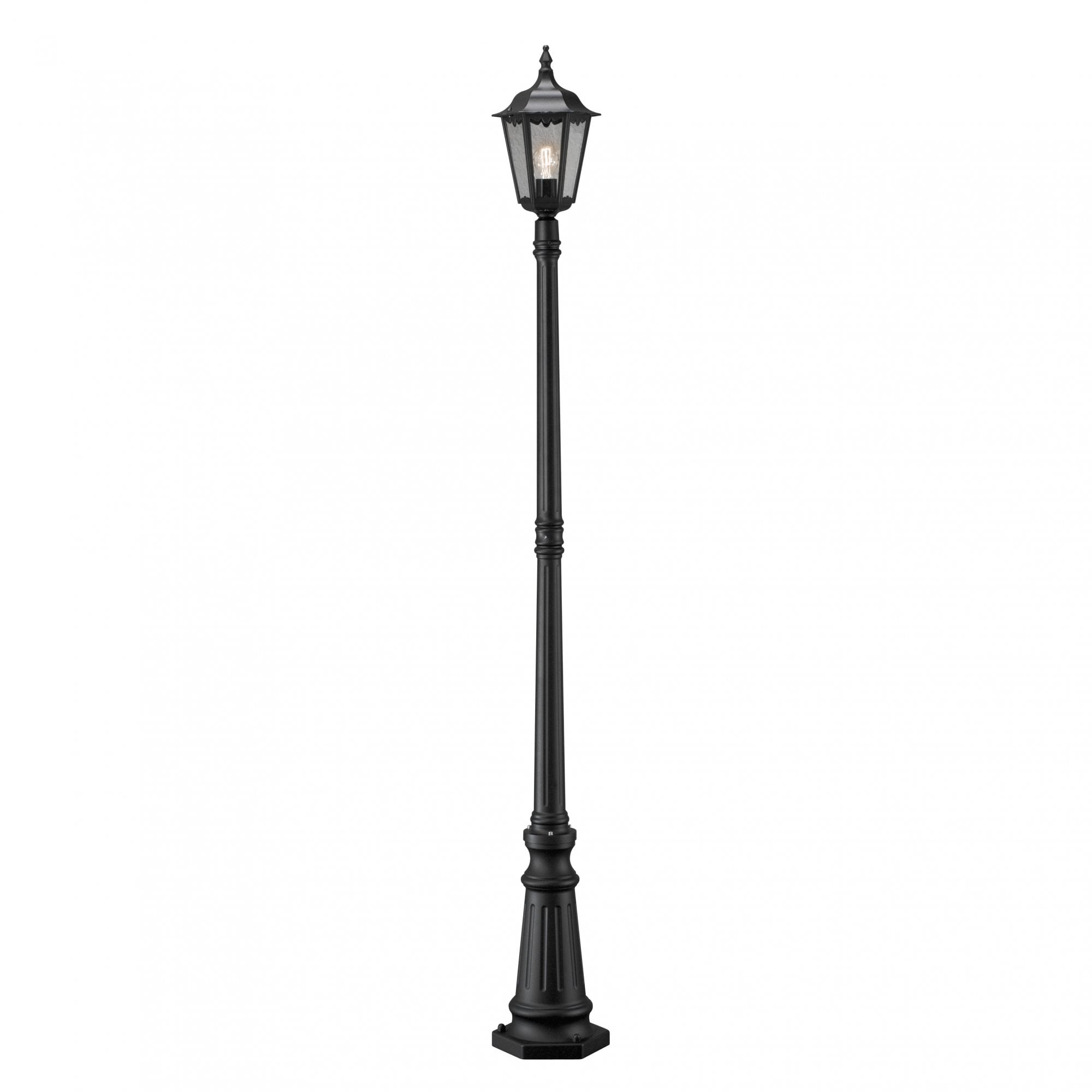 Konstsmide Firenze Column Light - Matt Black