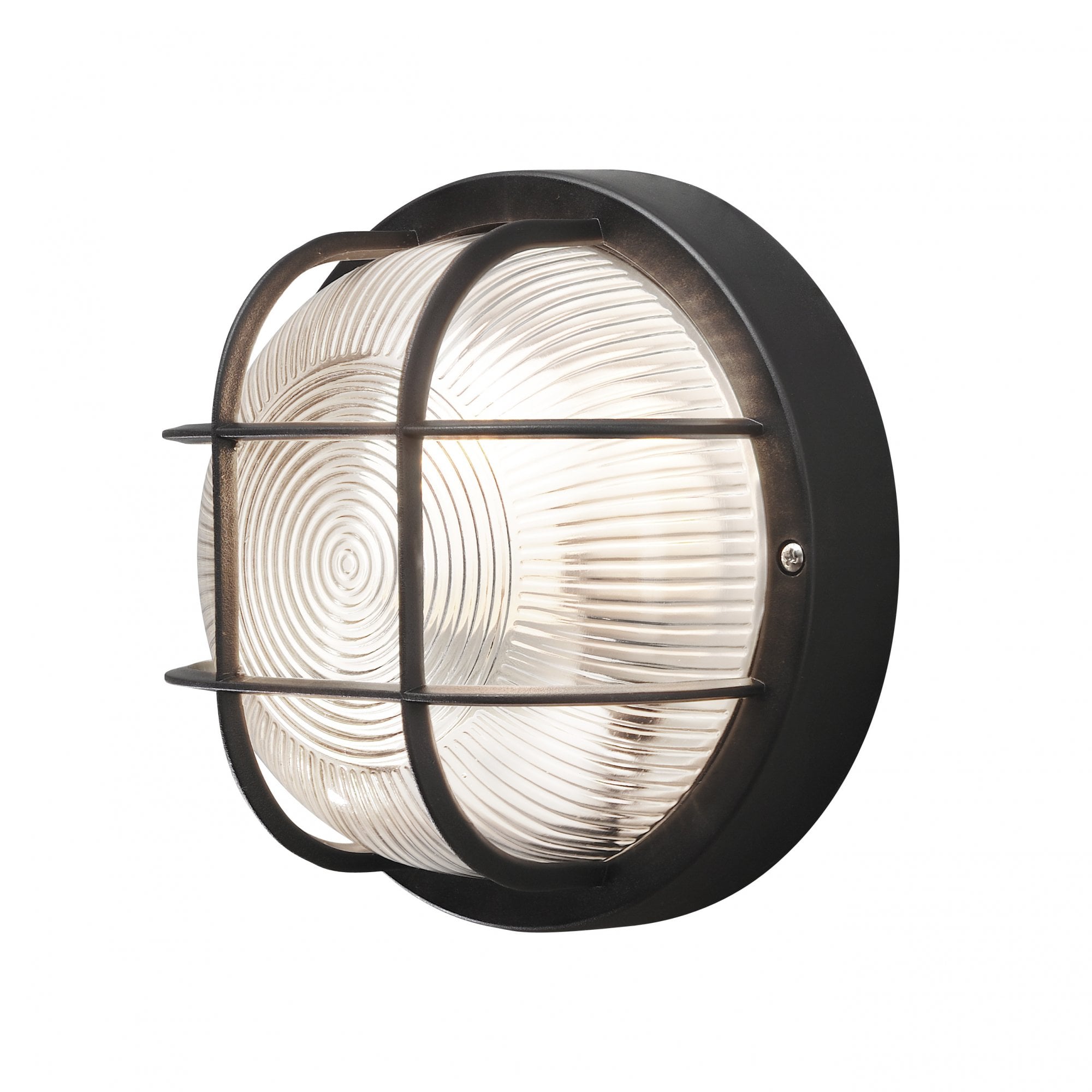 Konstsmide Mantova Wall Light - Matt Black