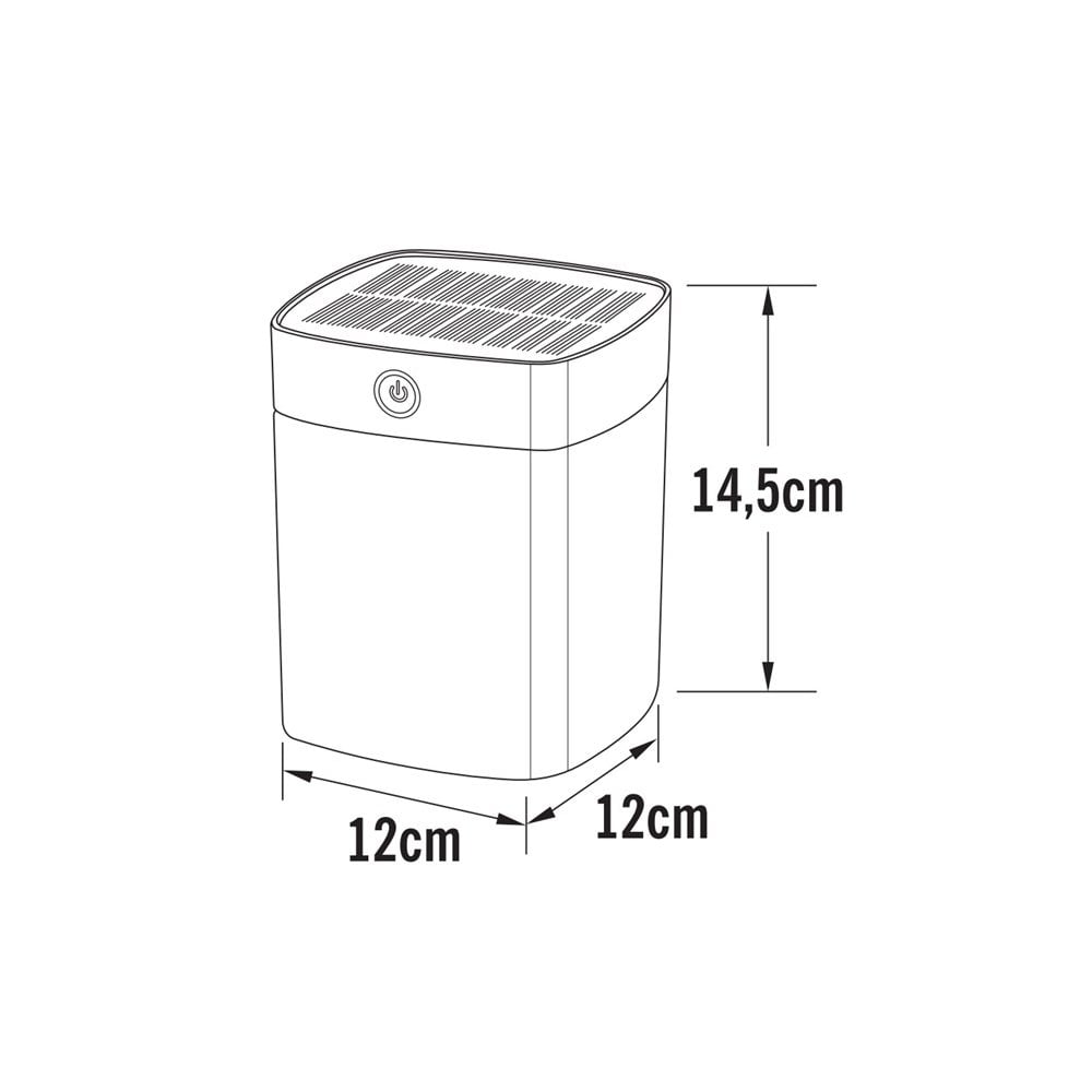 Konstsmide Assisi Solar Table Light - White