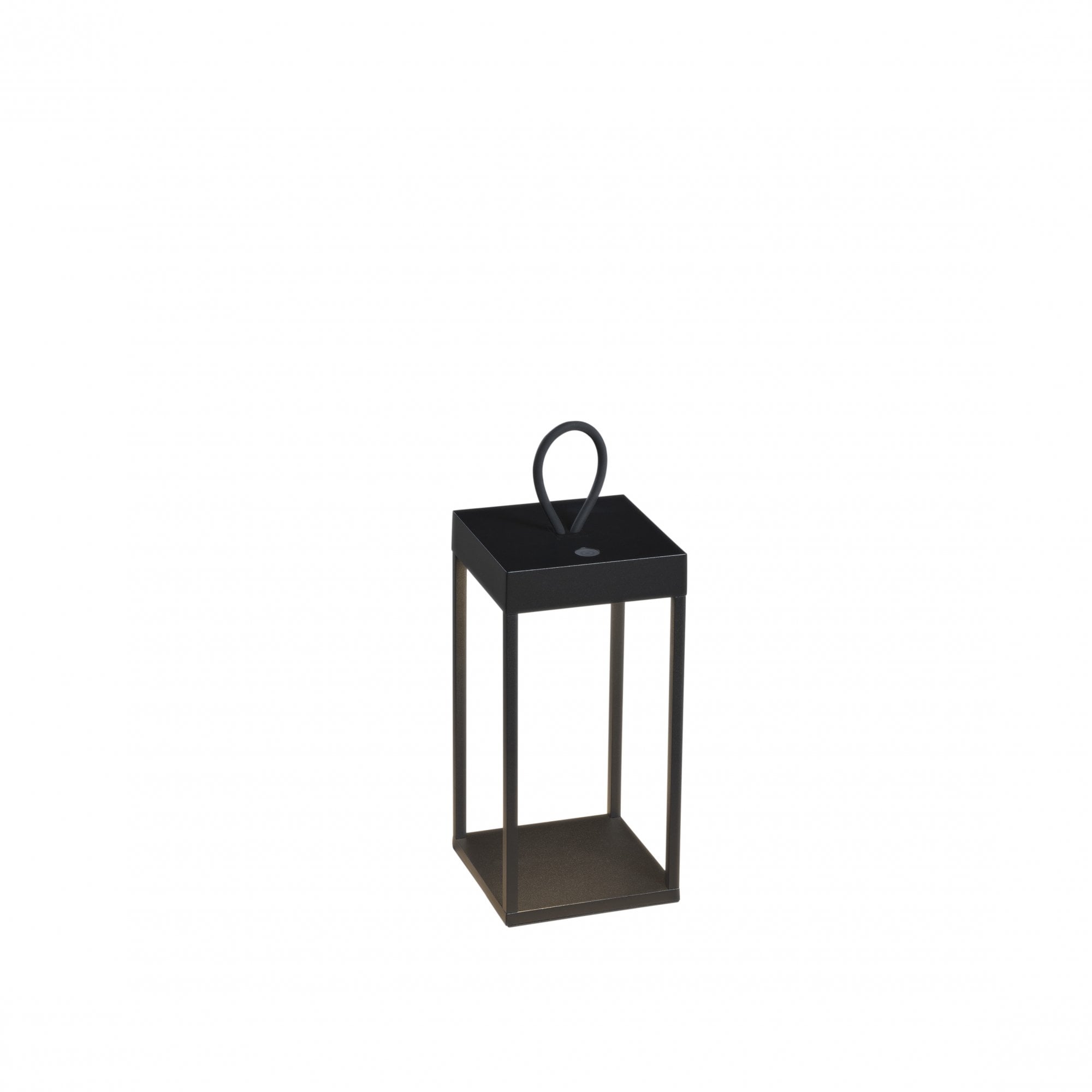 Konstsmide Ravello 30cm LED Lantern with USB - Matt Black