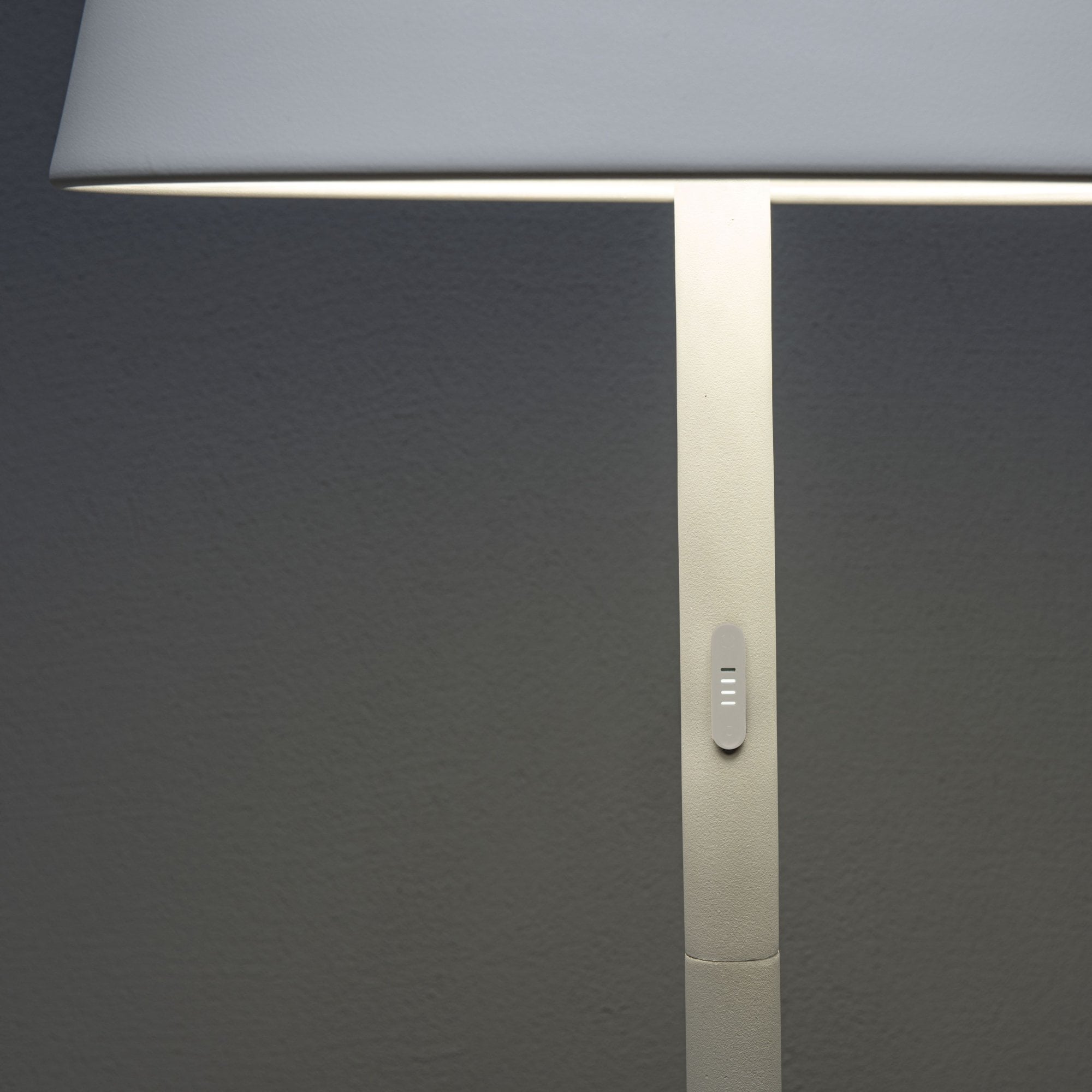 Konstsmide Pomezia RGBW Outdoor Floor Lantern USB LED - Matt White